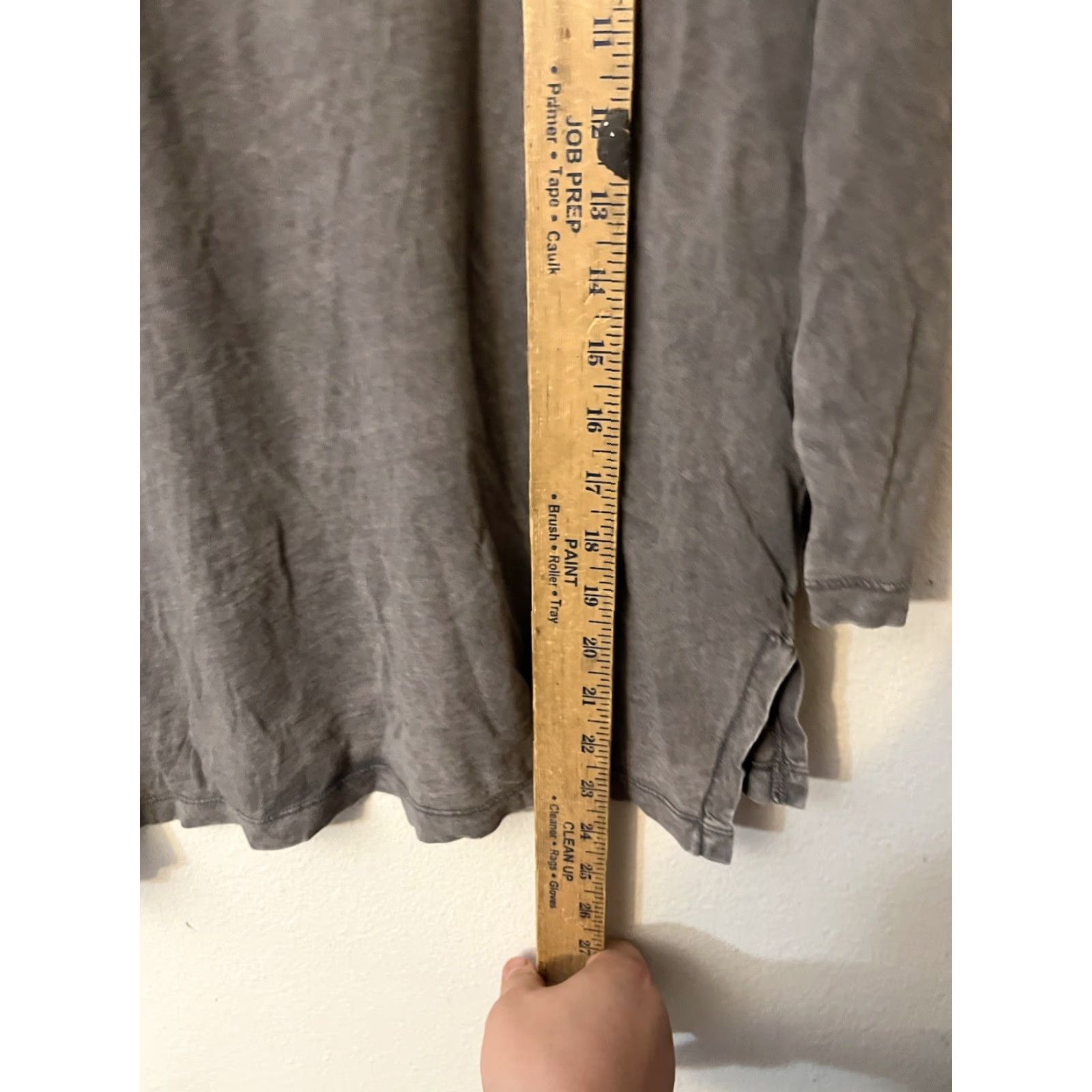 Gap VINTAGE Gap 3/4 Sleeve Dark Gray Blouse Women S Shirt Adult Small Gray Womens Size S / US 4 / IT 40 - 4 Thumbnail