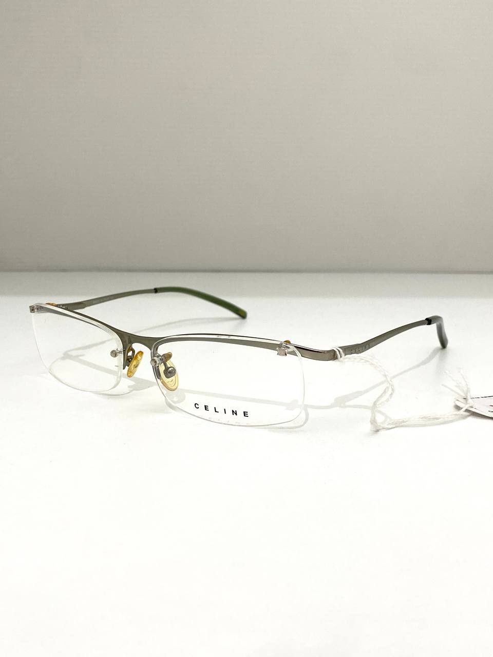 Celine Celine Logo Rimless Retro Square Vintage Eyeglasses Y2K Size ONE SIZE - 4 Thumbnail