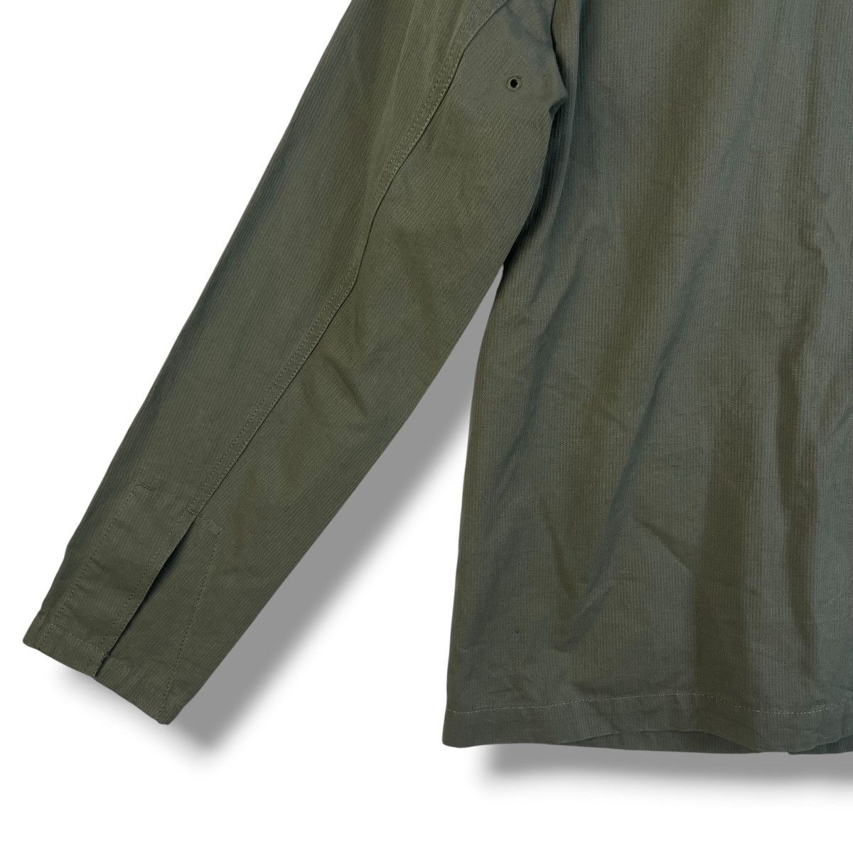 A.P.C. APC RUE MADAME PARIS HIDDEN BUTTON MILITARY JACKET Size US S / EU 44-46 / 1 - 10 Thumbnail