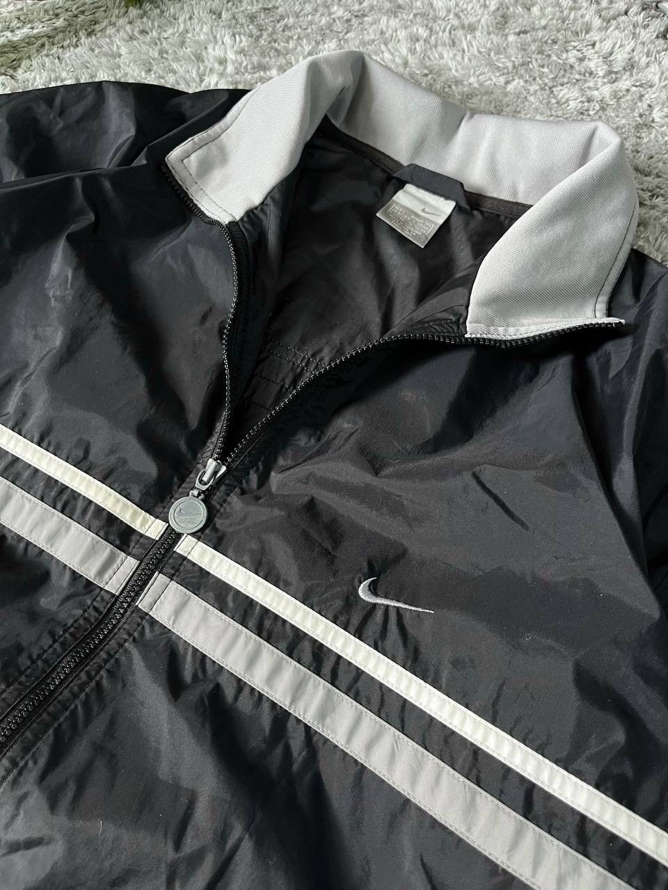 Nike × Vintage 00s Nike Vintage Light Jacket Streetwear Logo Swoosh Rare Size US L / EU 52-54 / 3 - 6 Thumbnail