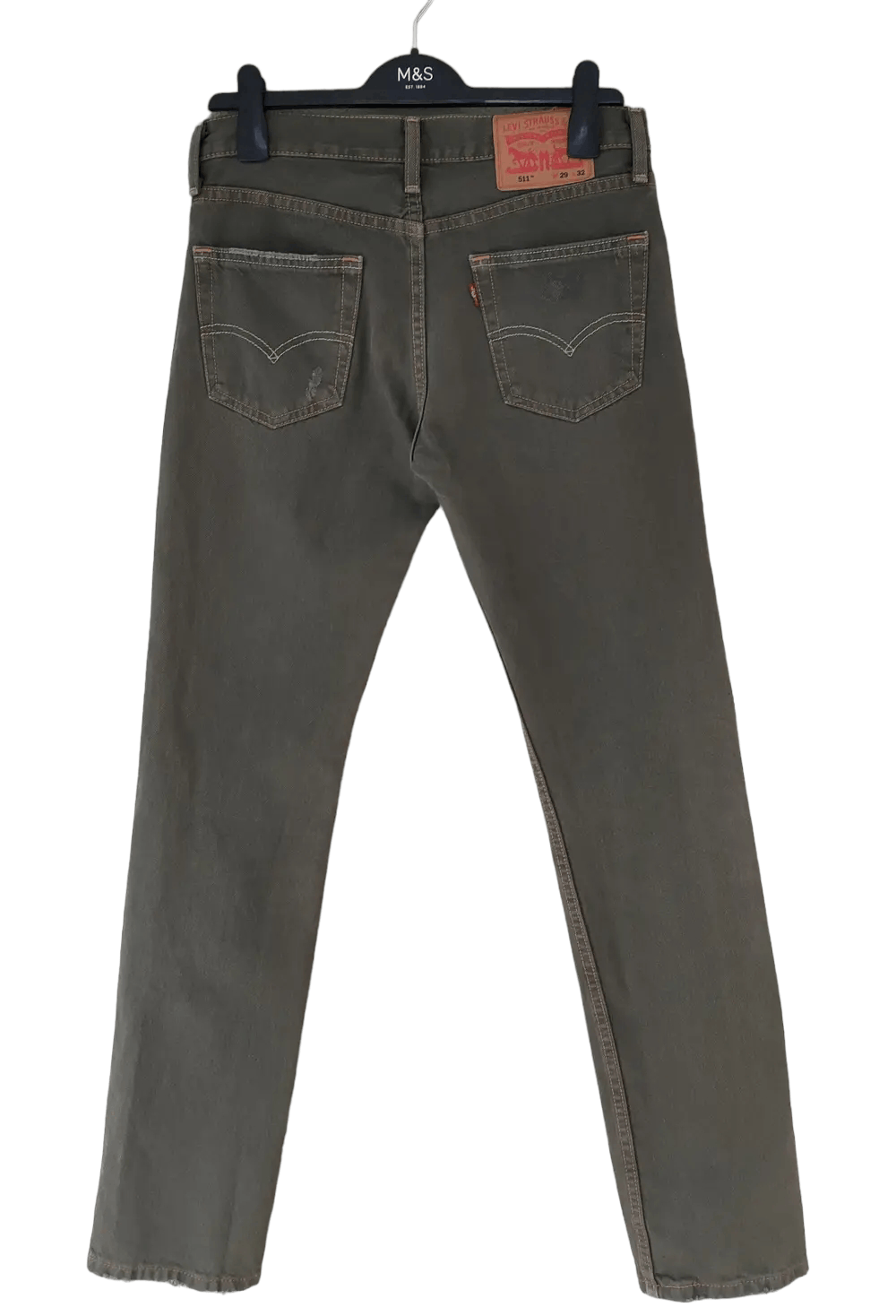 Levi's ❎ Levis 511 Distressed Denim Size US 31 - 2 Thumbnail