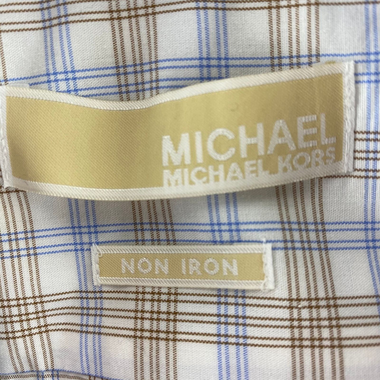 Michael Kors MICHAEL KORS Men's Non Iron Oxford Shirt 15 1/2 - 32/33 Size US M / EU 48-50 / 2 - 2 Thumbnail