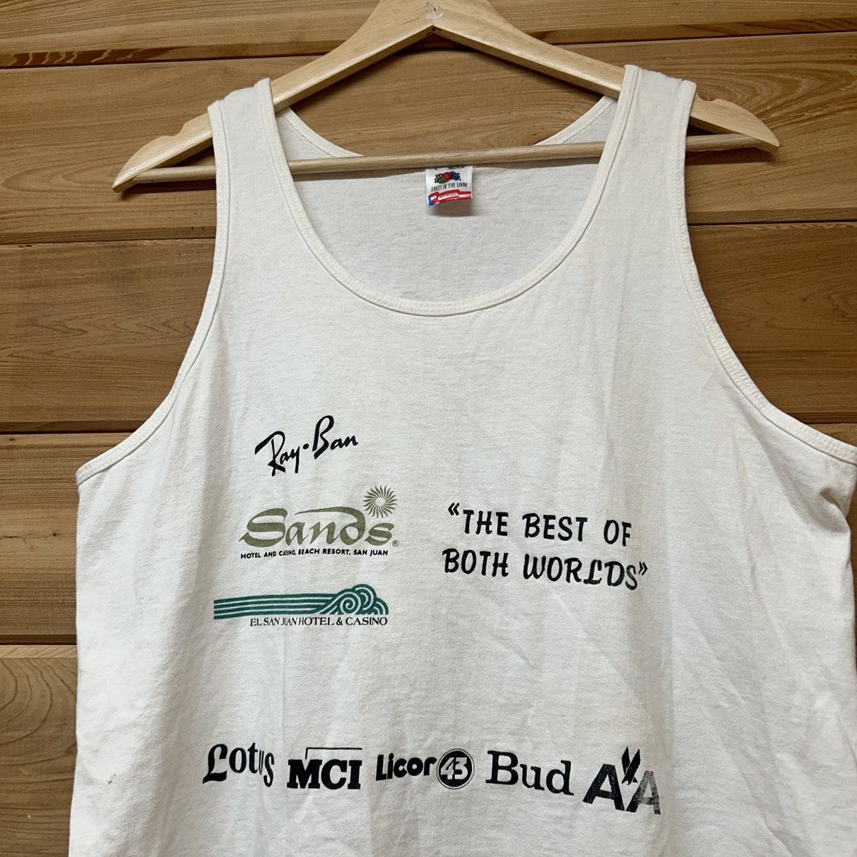 Vintage Vintage 1989 Ray Ban Sunglasses Windsurfing Tank Top Shirt Size US M / EU 48-50 / 2 - 6 Thumbnail