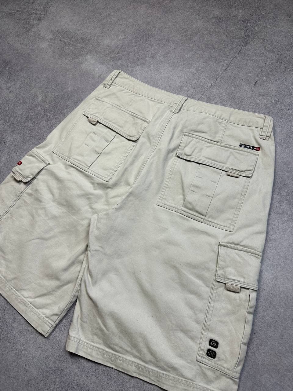 Quiksilver Vintage Quiksilver Cargo Shorts, Size 34 – Rugged Y2K Utilit Size US 34 / EU 50 - 5 Thumbnail