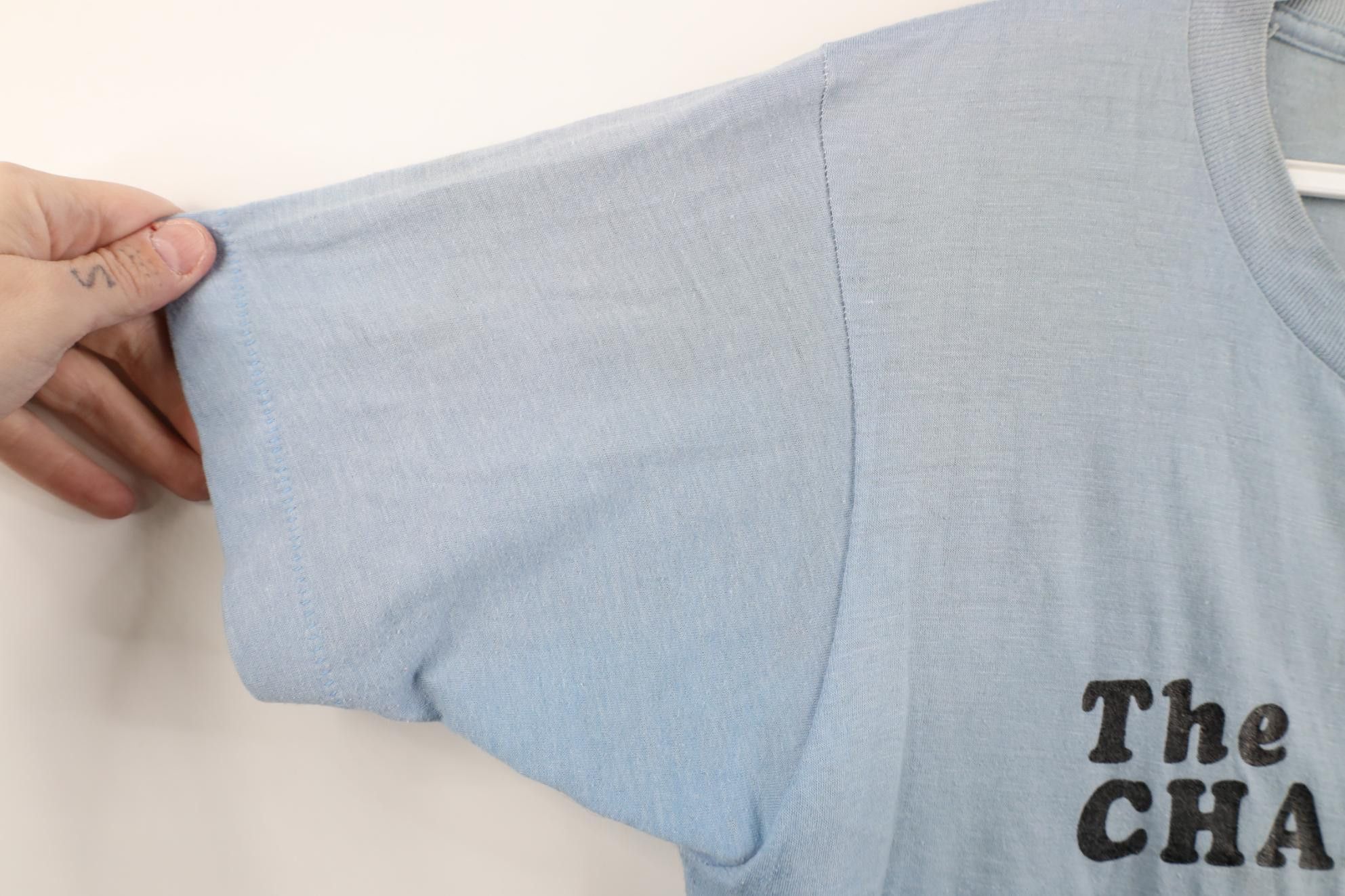 Vintage Vintage 90s MTV The Challenge TV Shoes T-Shirt Blue USA Size US L / EU 52-54 / 3 - 8 Thumbnail