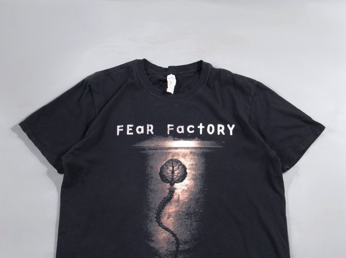 Band Tees Fear Factory Vintage Metal Rock Slipknot Tee T Shirt Black L Size US L / EU 52-54 / 3 - 3 Thumbnail