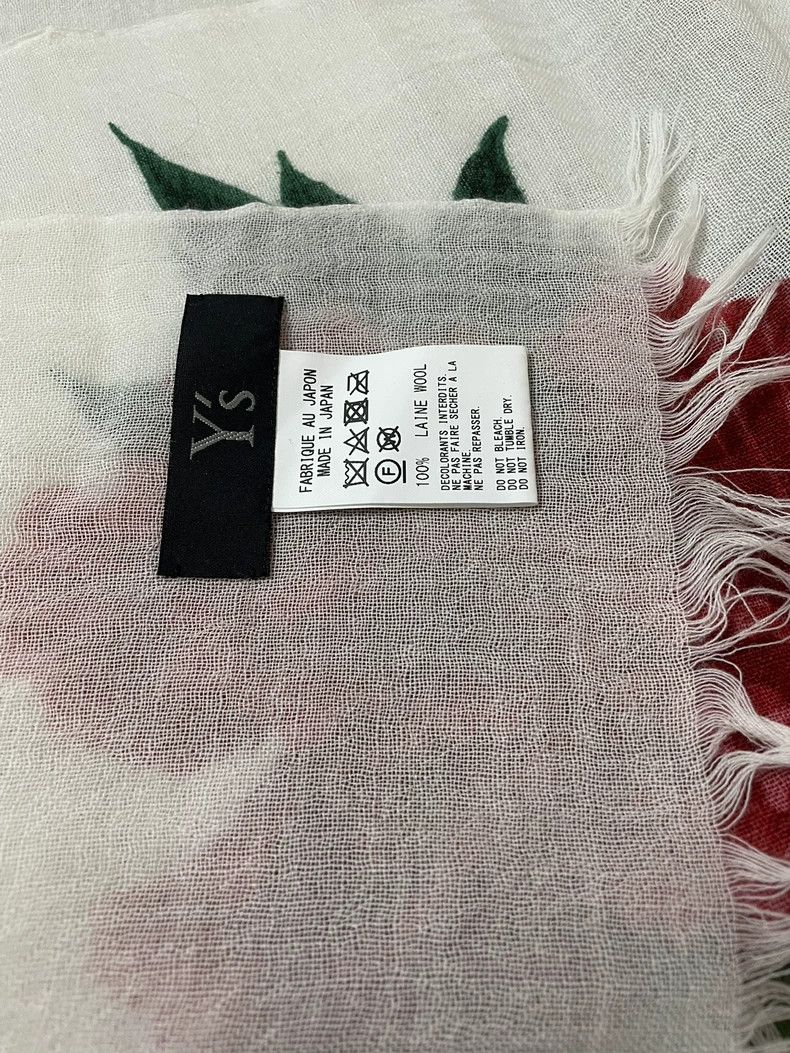 Yohji Yamamoto Yohji Yamamoto Peony scarf dyed by Youchan scarf 2505-Nexta Size ONE SIZE - 6 Thumbnail