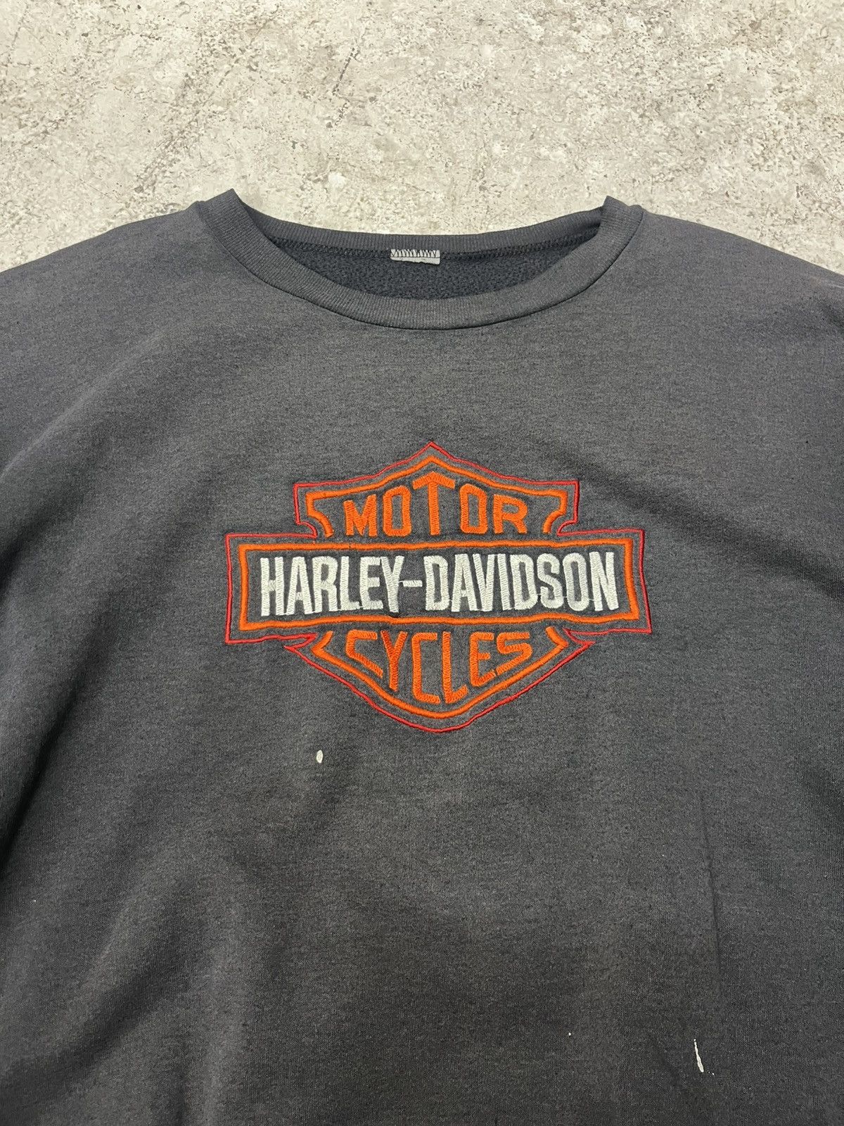Vintage Vintage harley davidson black sweatshirt Size US M / EU 48-50 / 2 - 1 Thumbnail
