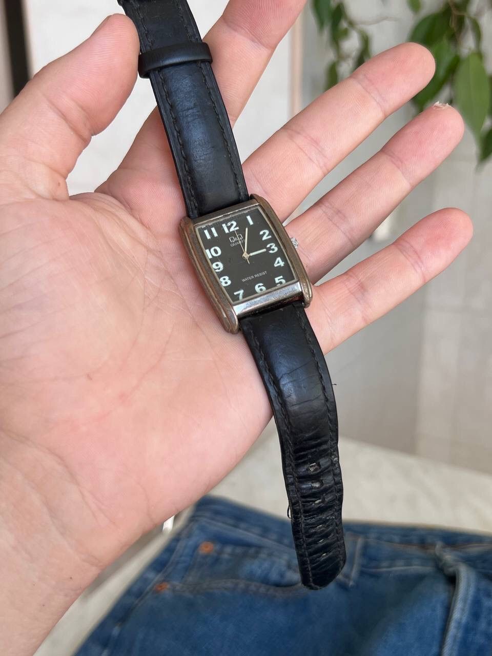 Japanese Brand × Vintage Vintage Japanese style futuristic Watch Q&Q y2k tank watch Size ONE SIZE - 6 Thumbnail