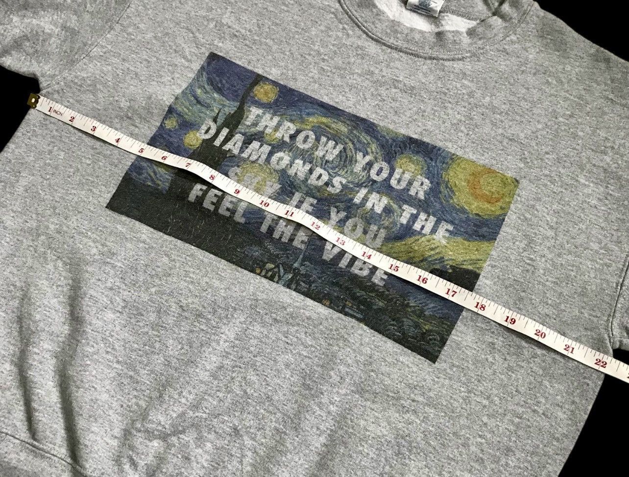 Rap Tees Vintage Y2K Diamonds Sierra Leone Kanye West lyrics Van Gogh Size US M / EU 48-50 / 2 - 5 Thumbnail