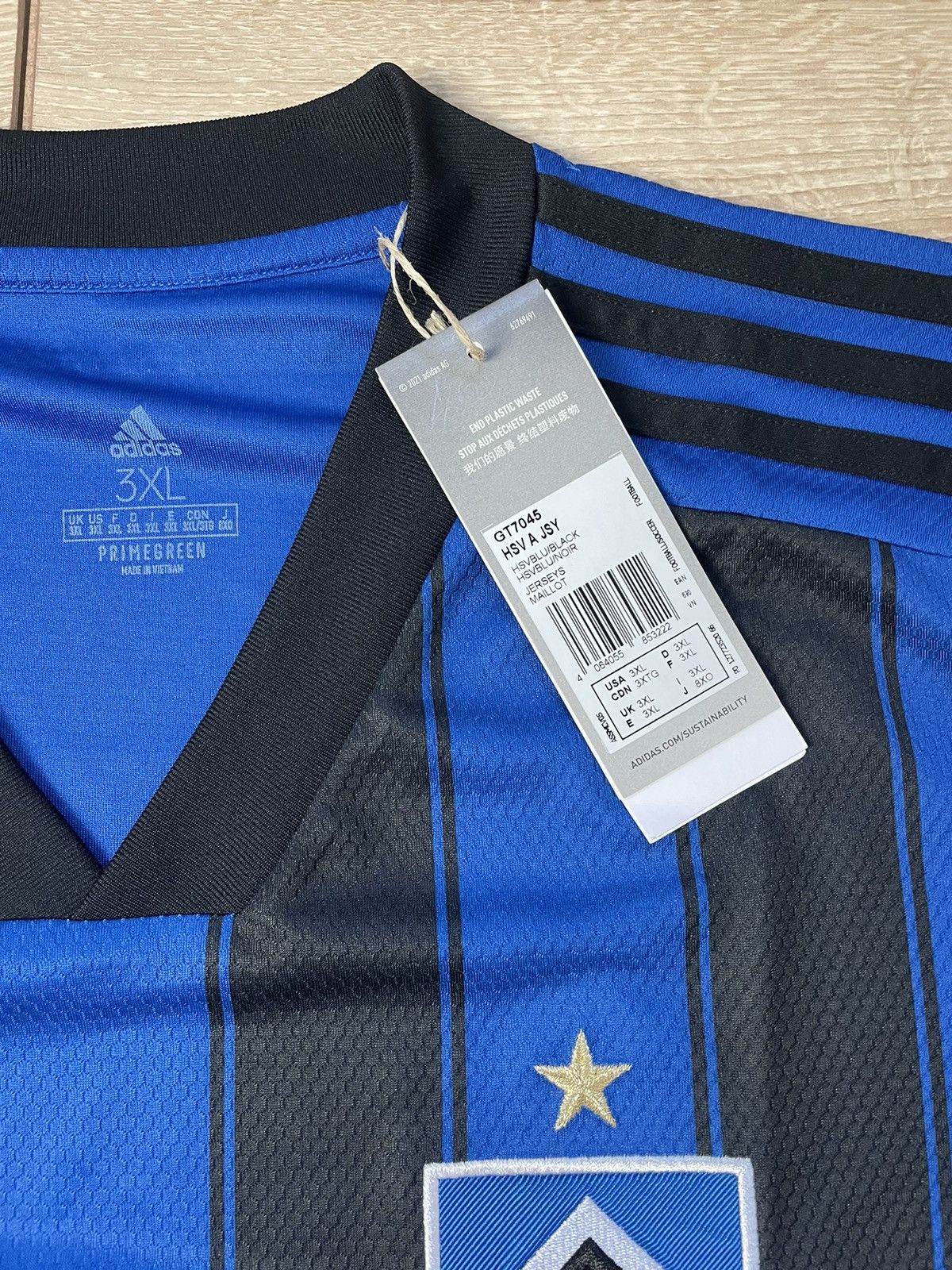Adidas New Hamburg Away football shirt 2021 -2022 Jersey Adidas 3xl Size US XL / EU 56 / 4 - 5 Thumbnail
