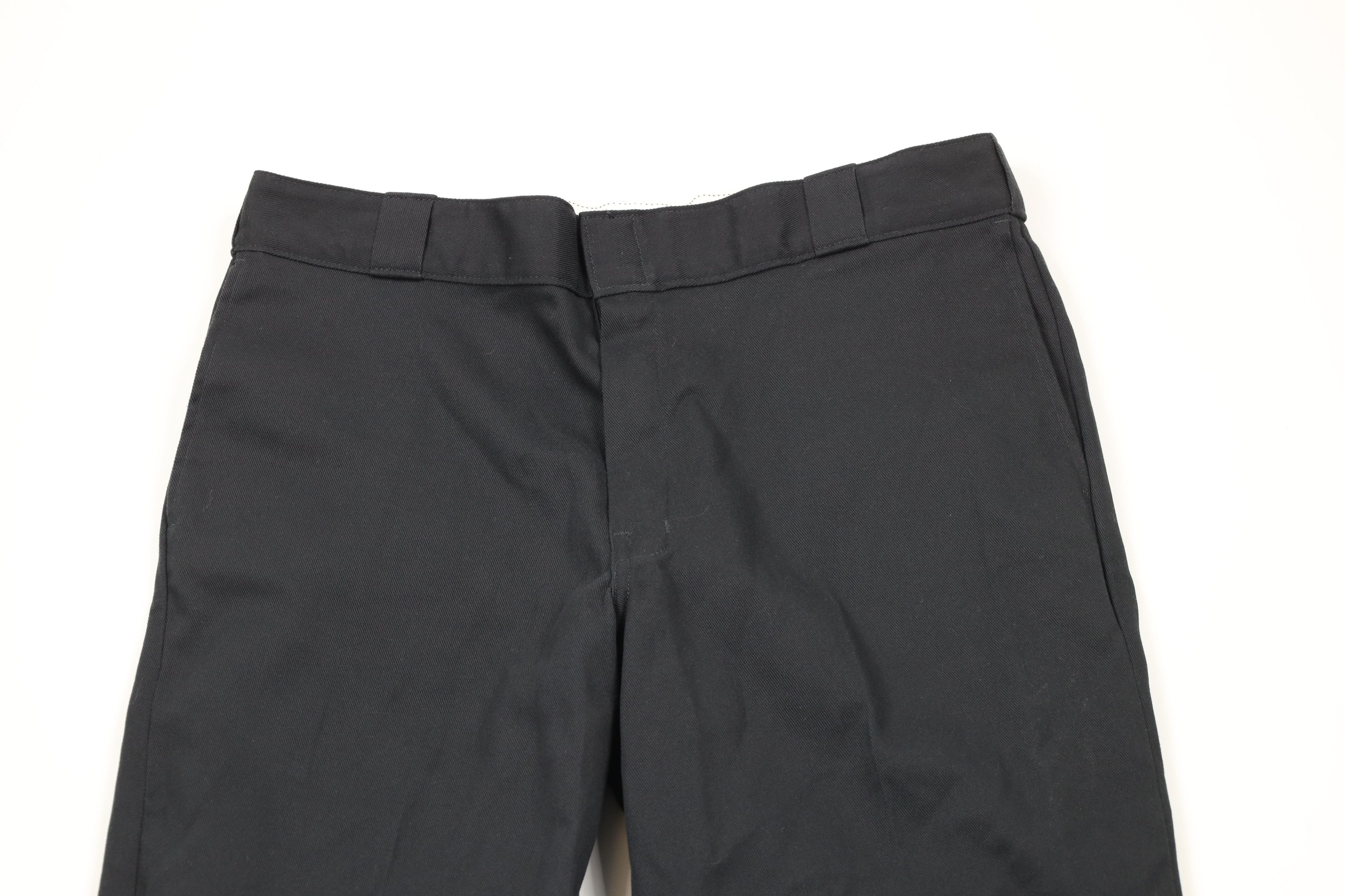 Dickies × Vintage Vintage Y2K Dickies Wide Leg Mechanic Workwear Pants Black Size US 36 / EU 52 - 2 Thumbnail