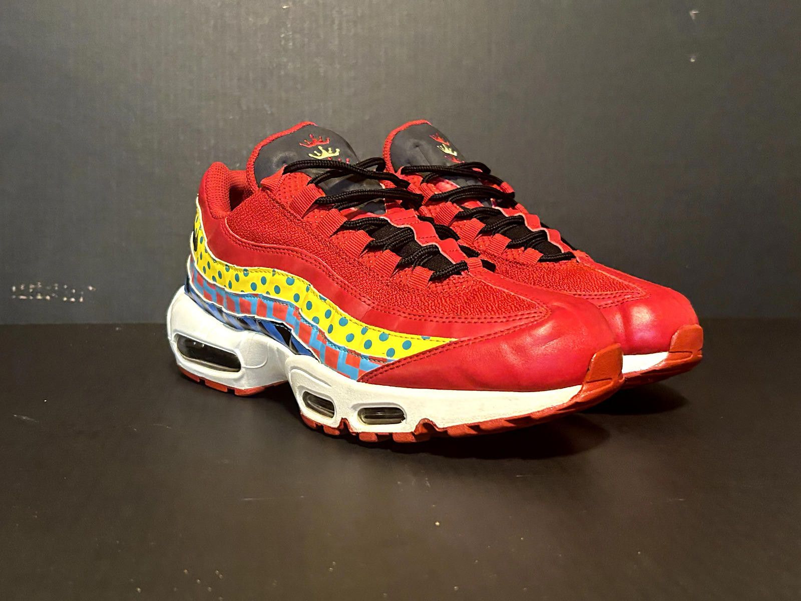 Nike Nike Men's Air Max 95 Baltimore Home CD7787-600 Sz 9.5 Size US 9.5 / EU 42-43 - 4 Thumbnail