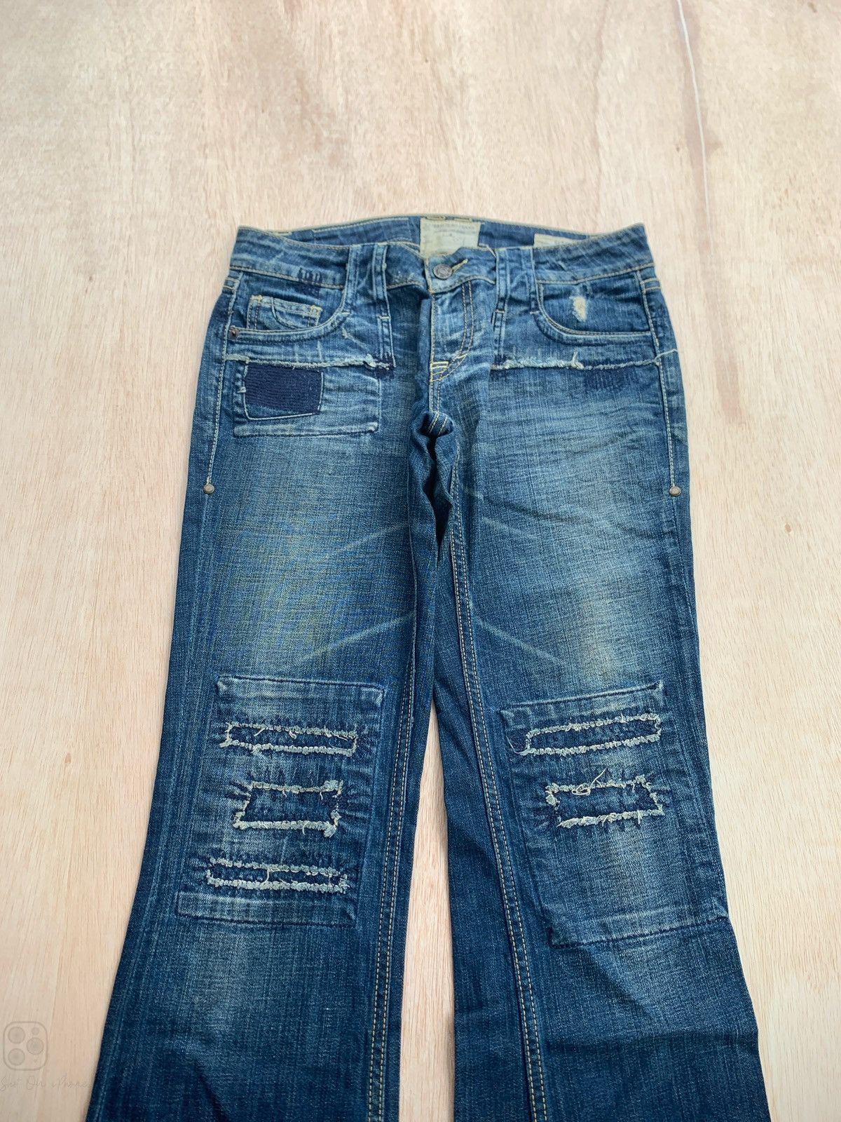 Hysteric Glamour × If Six Was Nine × Japanese Brand Distressed Denim By Jimmy Taverniti Jeans Size US 32 / EU 48 - 2 Thumbnail