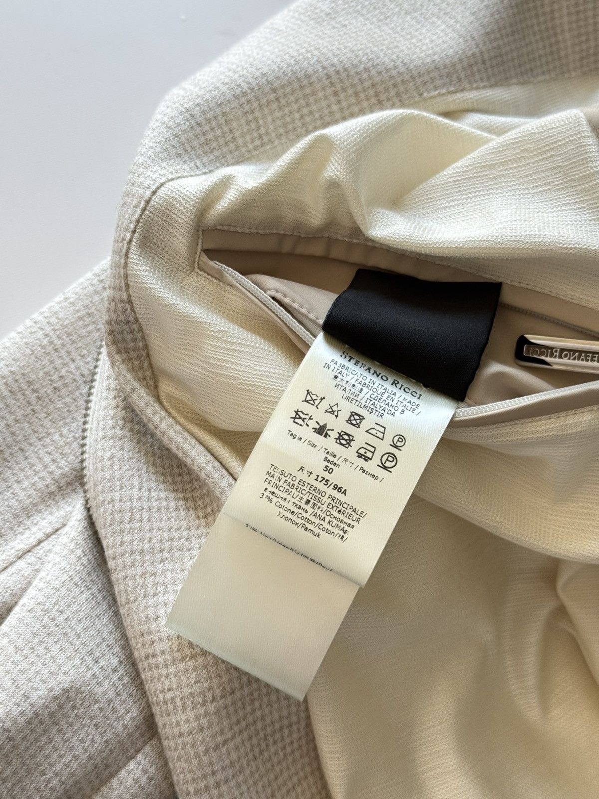 Stefano Ricci RRP~$5990 Stefano Ricci Cashmere Silk Linen Bomber Jacket Size US M / EU 48-50 / 2 - 21 Thumbnail