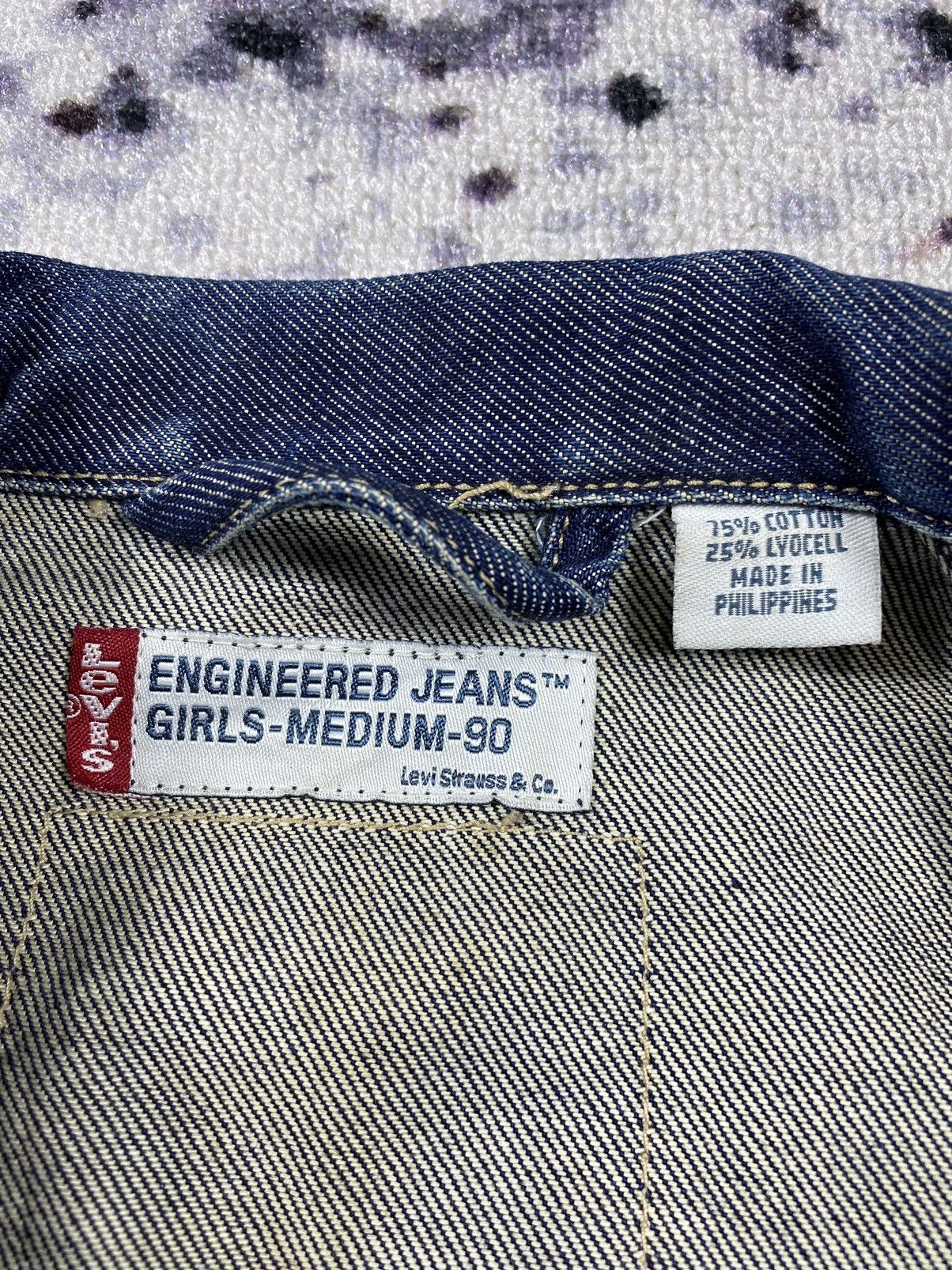 Denime × Levi's × Vintage Levi’s Grils Vintage Engineered Denim Jacket Size M / US 6-8 / IT 42-44 - 8 Thumbnail