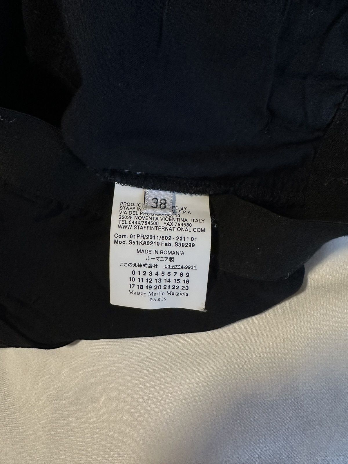 Maison Margiela Maison Margiela Black Pants Size 26" / US 2 / IT 38 - 4 Thumbnail