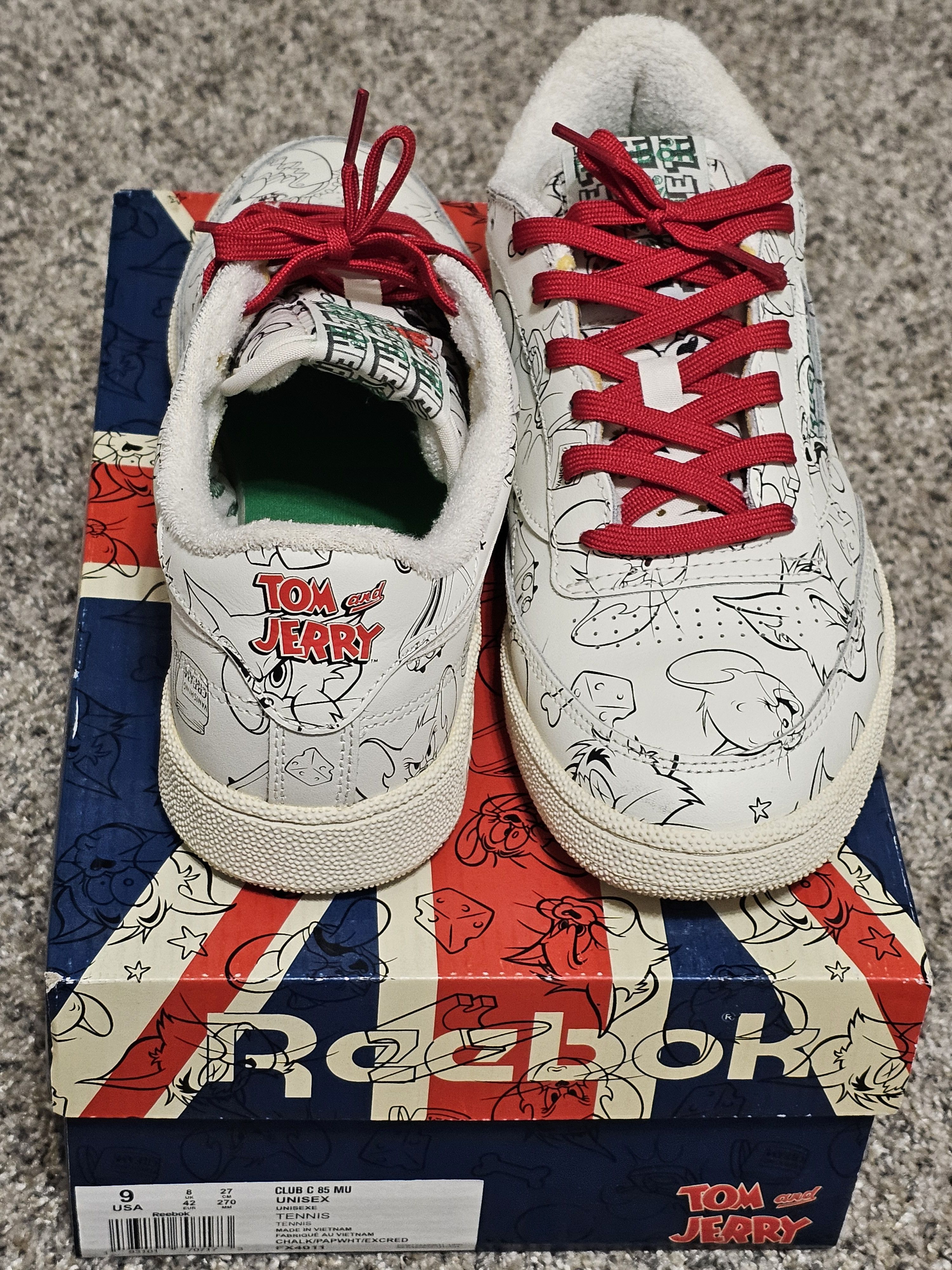 Reebok Reebok x Tom & Jerry Club C Size US 8 / EU 41 - 6 Thumbnail