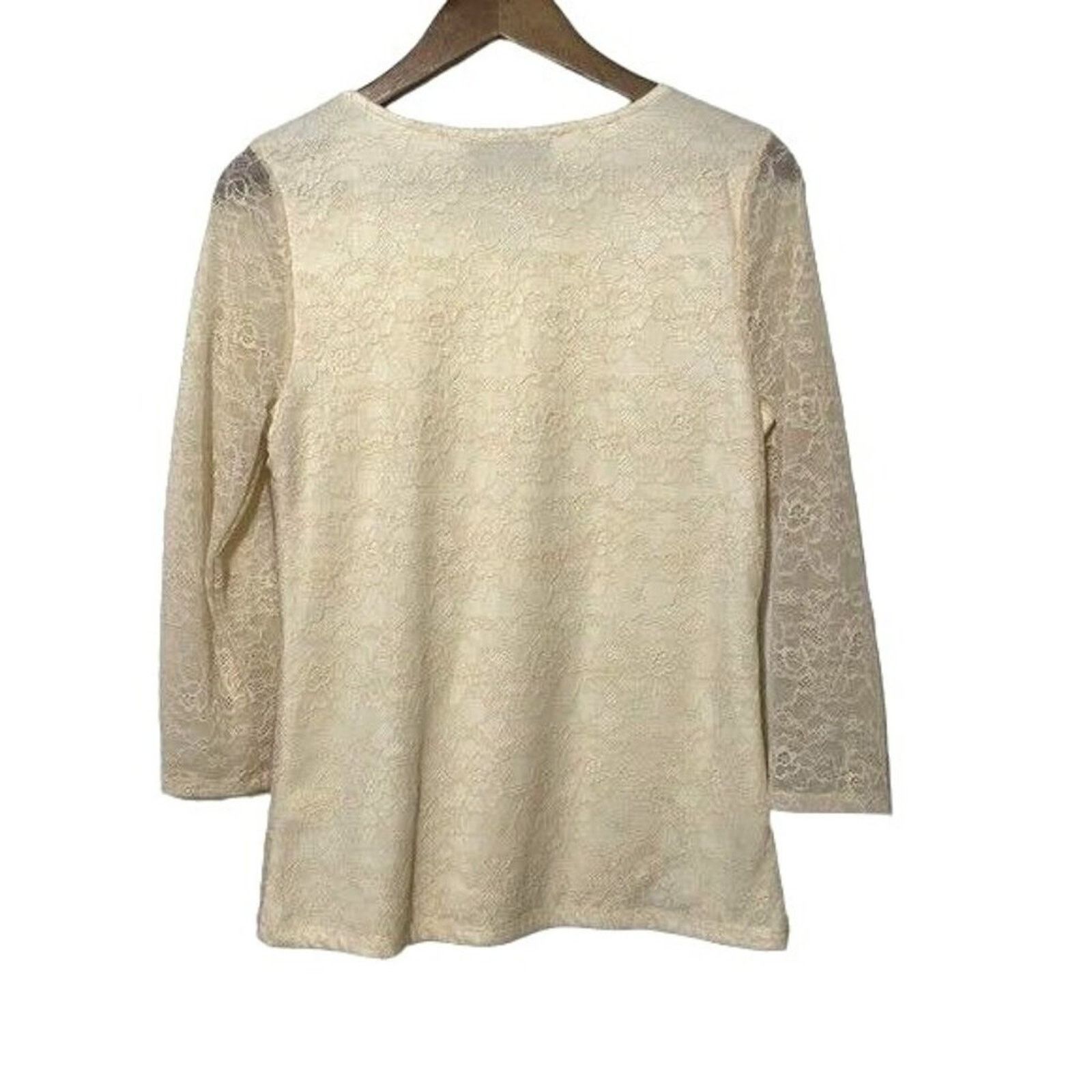 Anthropologie Anthropologie Ardith Lace top by Sunday in Brooklyn Medium Size M / US 6-8 / IT 42-44 - 8 Thumbnail