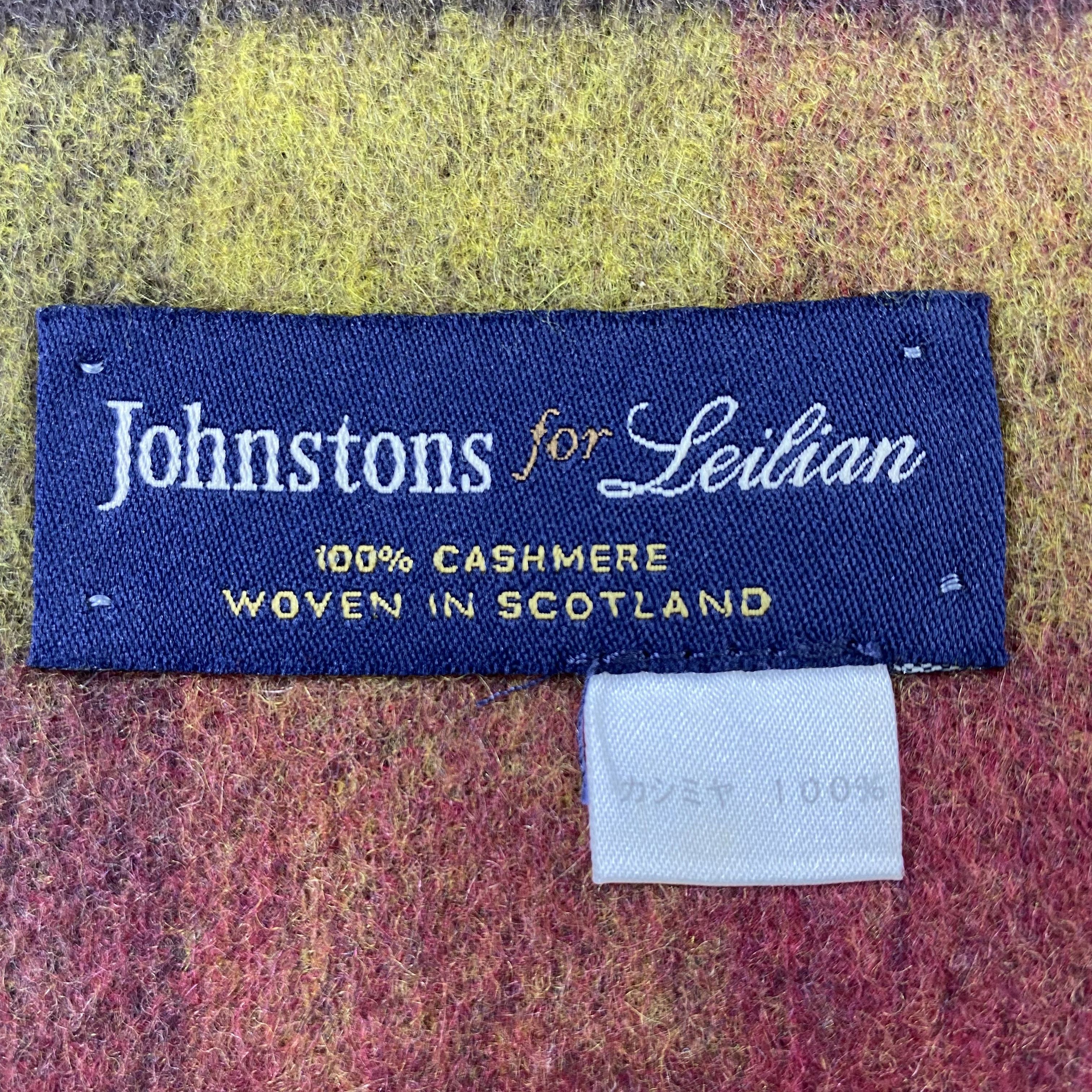 Johnstons Of Elgin Johnstons Of Elgin 100%Cashmere Scarf/Muffler/Neckwear-T1151 Size ONE SIZE - 5 Thumbnail