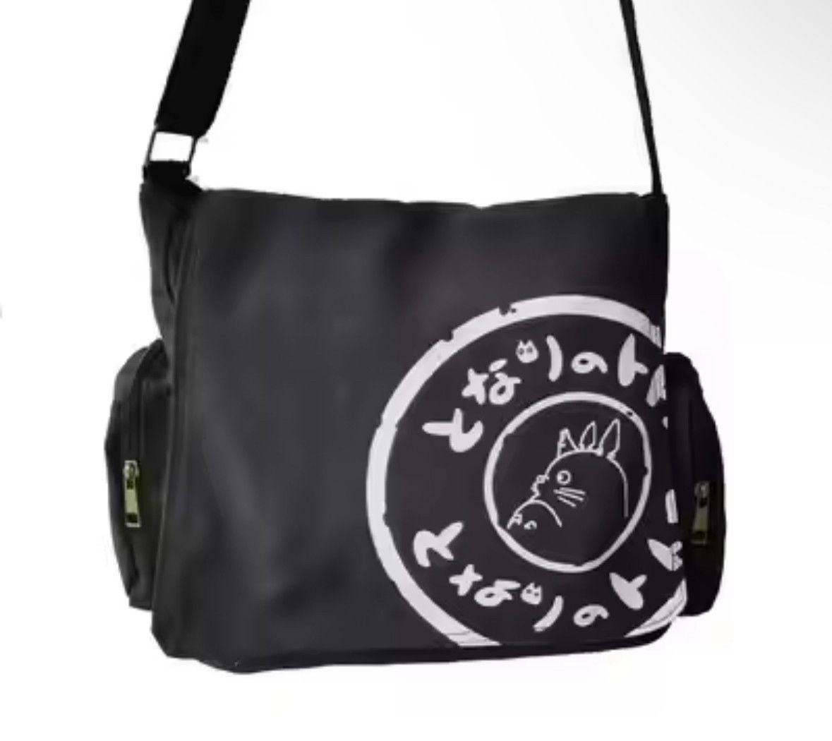 Japanese Brand × Vintage Vintage Totoro Canvas Messenger Bag Tote Shoulder Handbag Size ONE SIZE - 2 Thumbnail