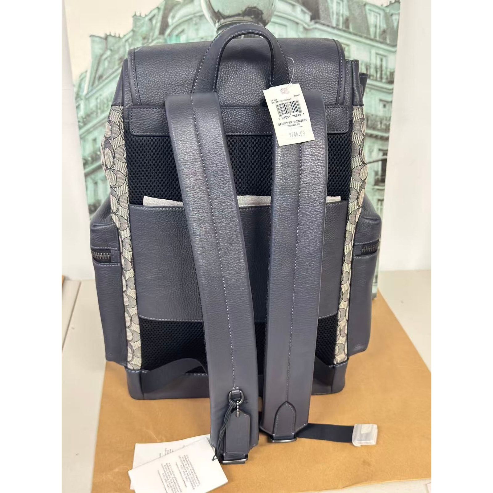 Coach Coach CE523 Sprint Backpack In Signature Jacquard Size ONE SIZE - 2 Thumbnail