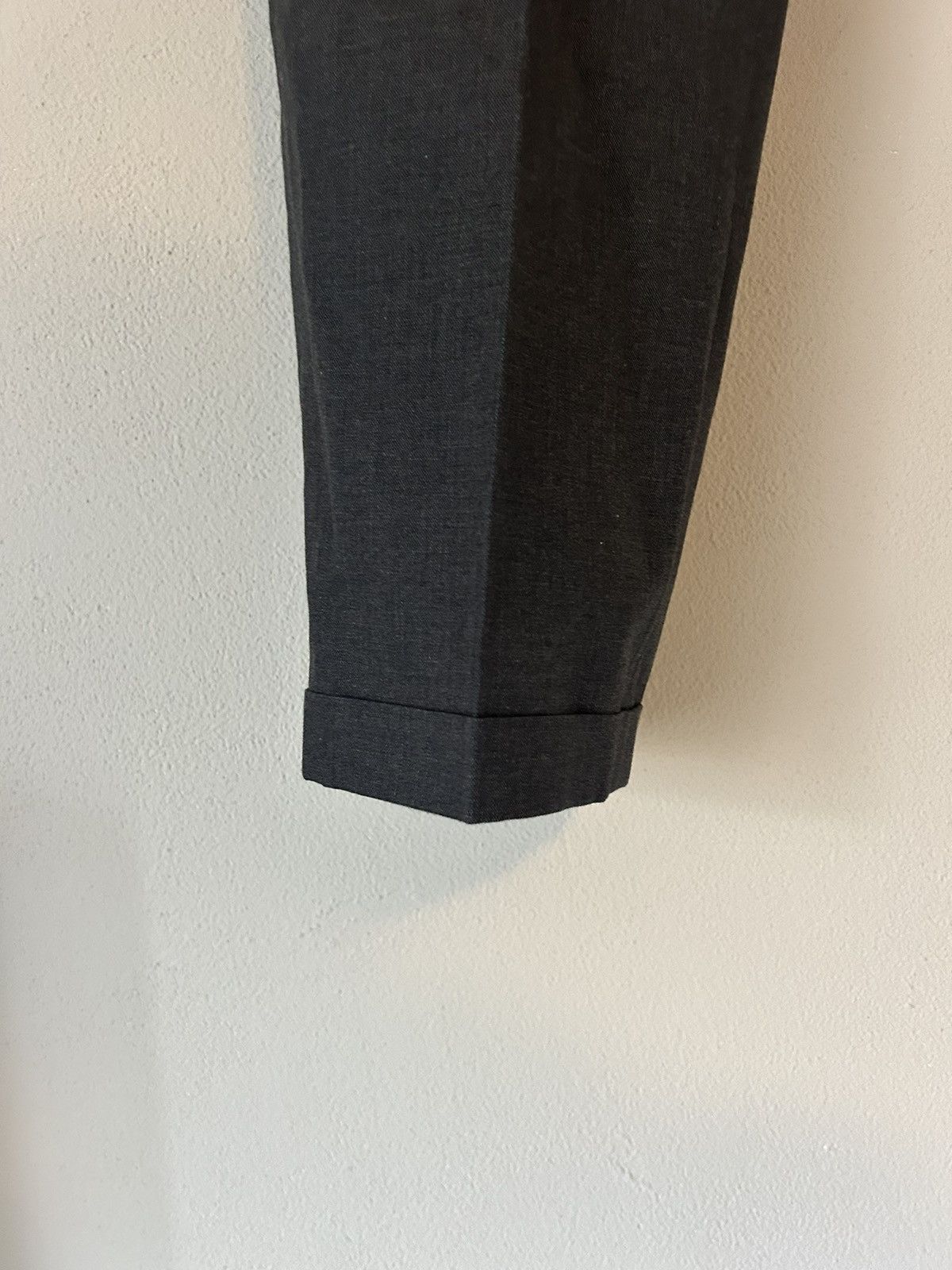 Prada Grey Cotton Pants Size US 38 / EU 54 - 5 Thumbnail