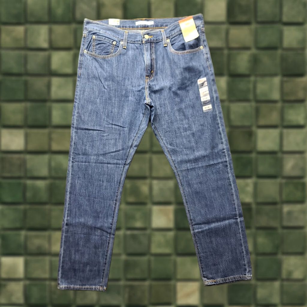 Levi's Levi's Jeans Womens 31x30 Slim Fit Straight Leg Mid Rise Stretch Denim Blue Size 24" / US 00 / IT 34 - 1 Thumbnail