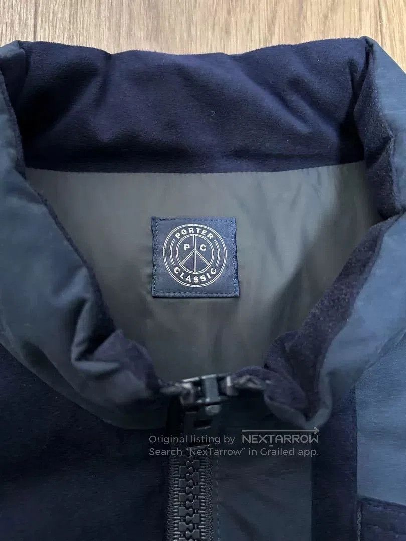 Porter Classic porter classic weather down jacket in blue. Size US M / EU 48-50 / 2 - 5 Thumbnail