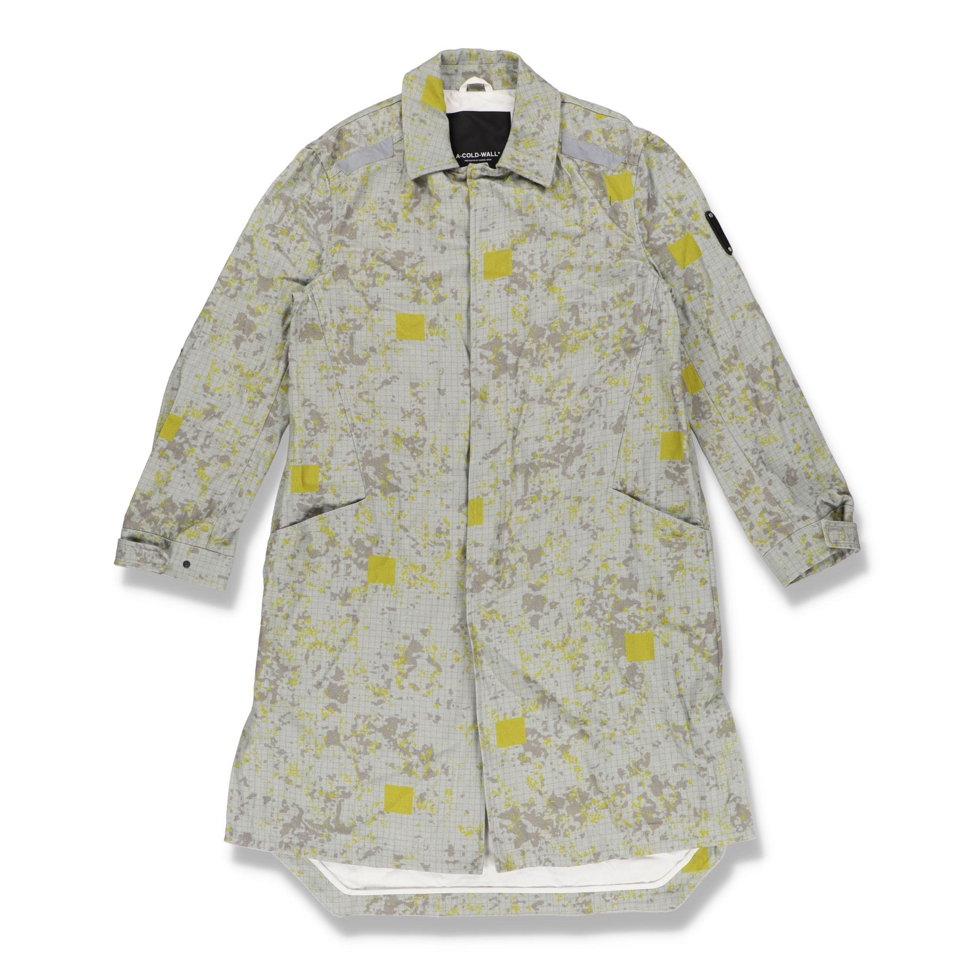 A-COLD-WALL* Pixel Camo Reflective ACW Logo Overcoat Size US M / EU 48-50 / 2 - 3 Thumbnail