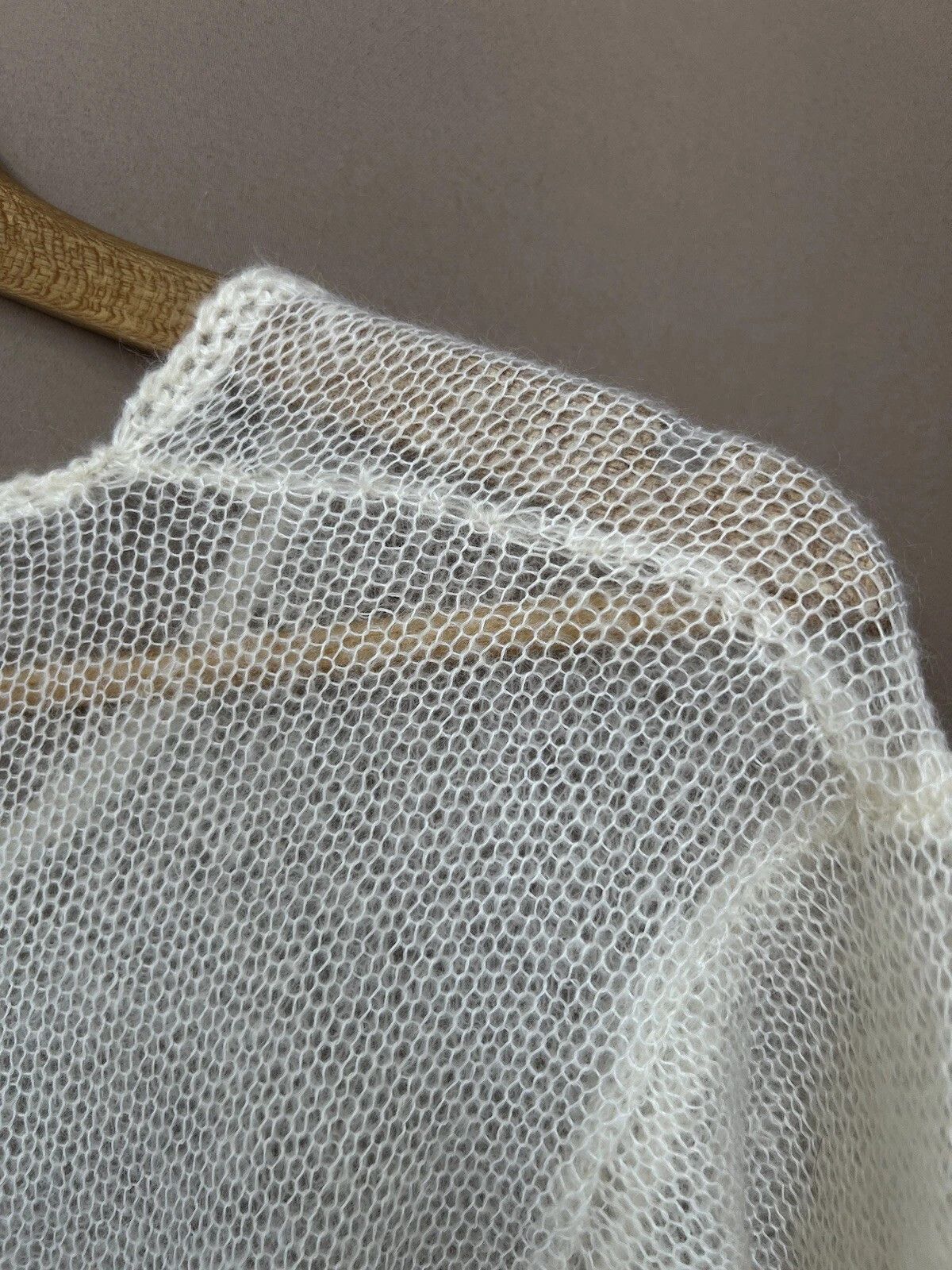 Y's for Men Y`s by Yohji Yamamoto Mesh Archive Wool Sweater Size 2 or M Size US M / EU 48-50 / 2 - 17 Thumbnail