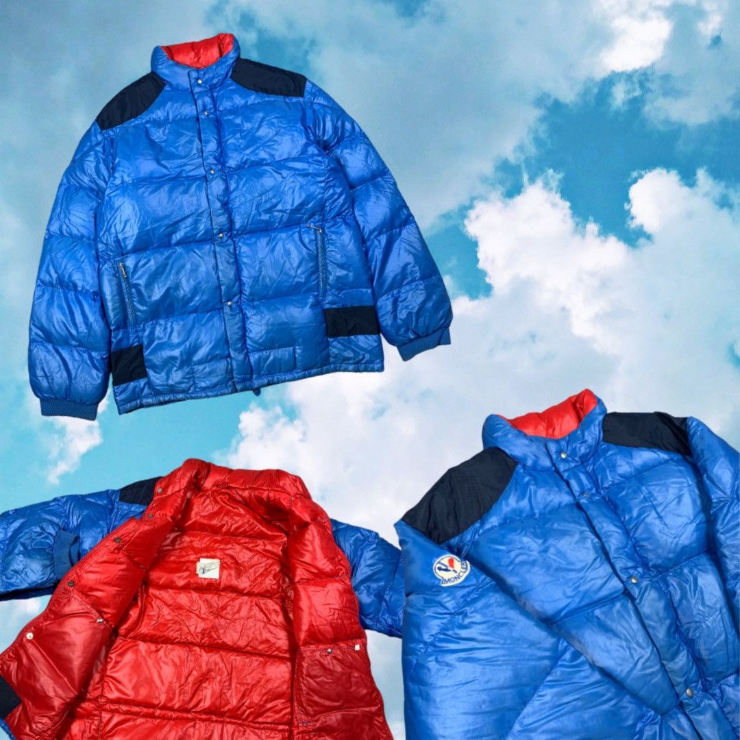 Moncler × Vintage Vintage 80S / 90S MONCLER Grenoble Down Jacket Puffer Retro Size US XL / EU 56 / 4 - 1 Thumbnail
