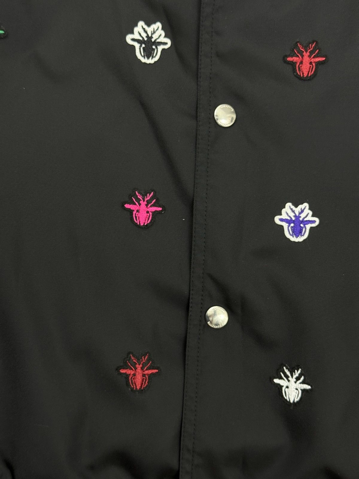 Dior DIORHomme Bee Embroidered Jacket For Men Black Size US M / EU 48-50 / 2 - 9 Thumbnail