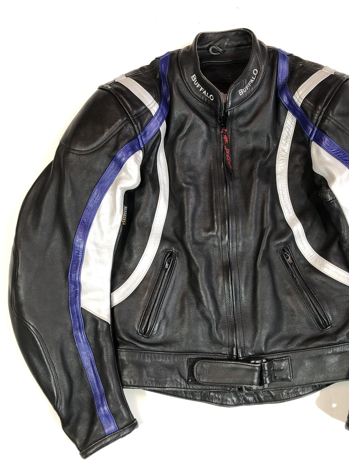 Ferrari × Honda × Yamaha Buffalo motorcycle Leather jacket Racing Size US S / EU 44-46 / 1 - 7 Thumbnail