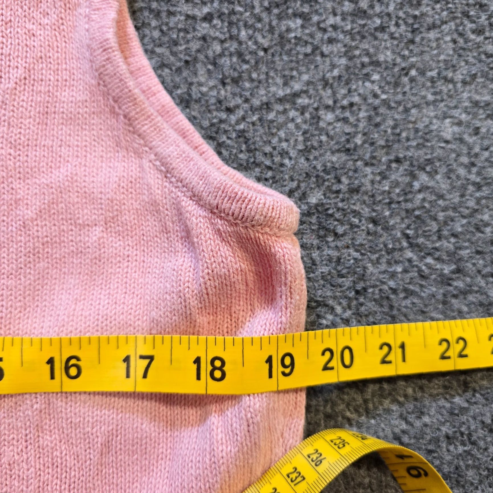 Vintage Storybook Knits Tank Womens Large Pink Beaded Sleeveless Cottage Core Size L / US 10 / IT 46 - 6 Thumbnail