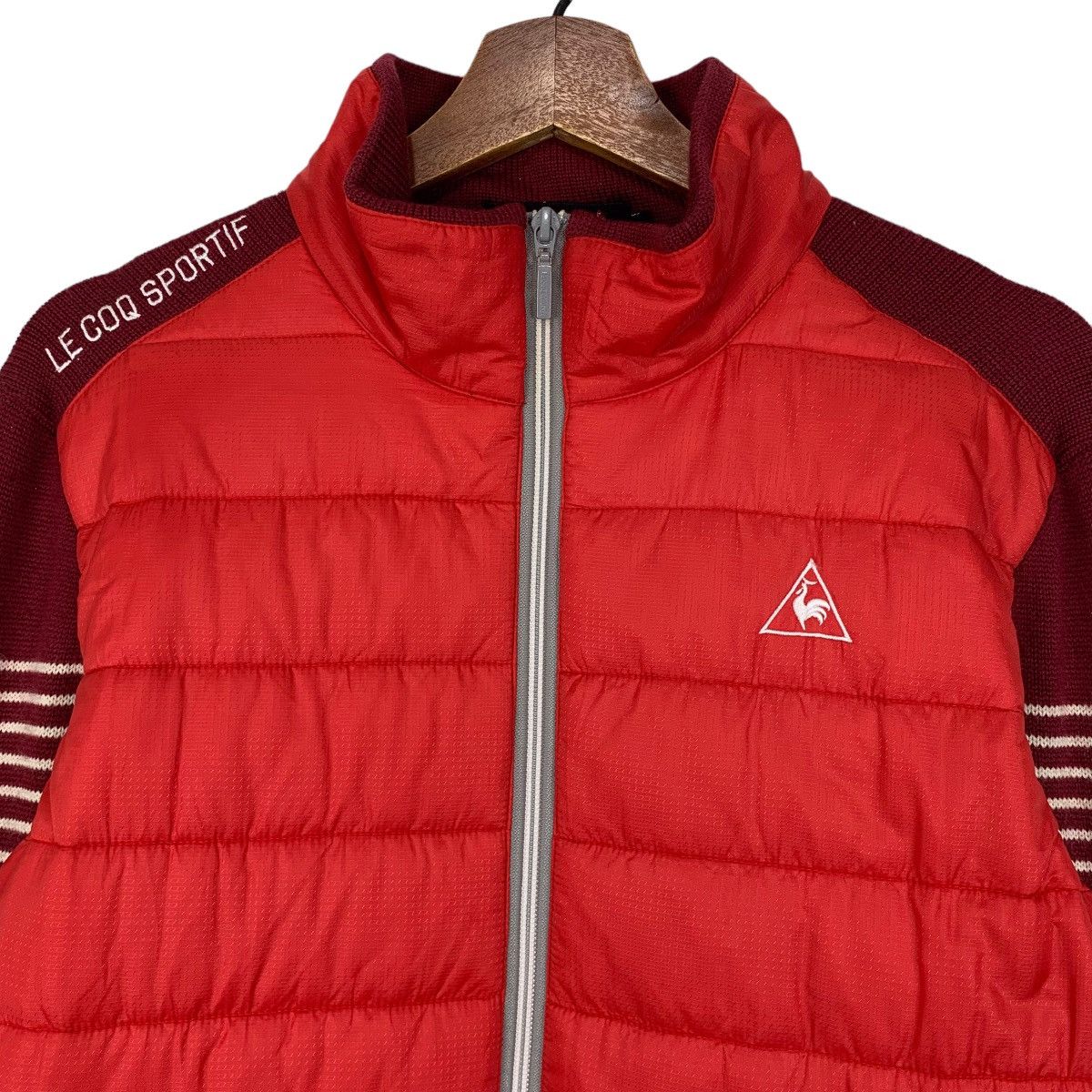 Le Coq Sportif × Vintage Vintage Le Coq Sportif Puffer Jacket Size US M / EU 48-50 / 2 - 2 Thumbnail