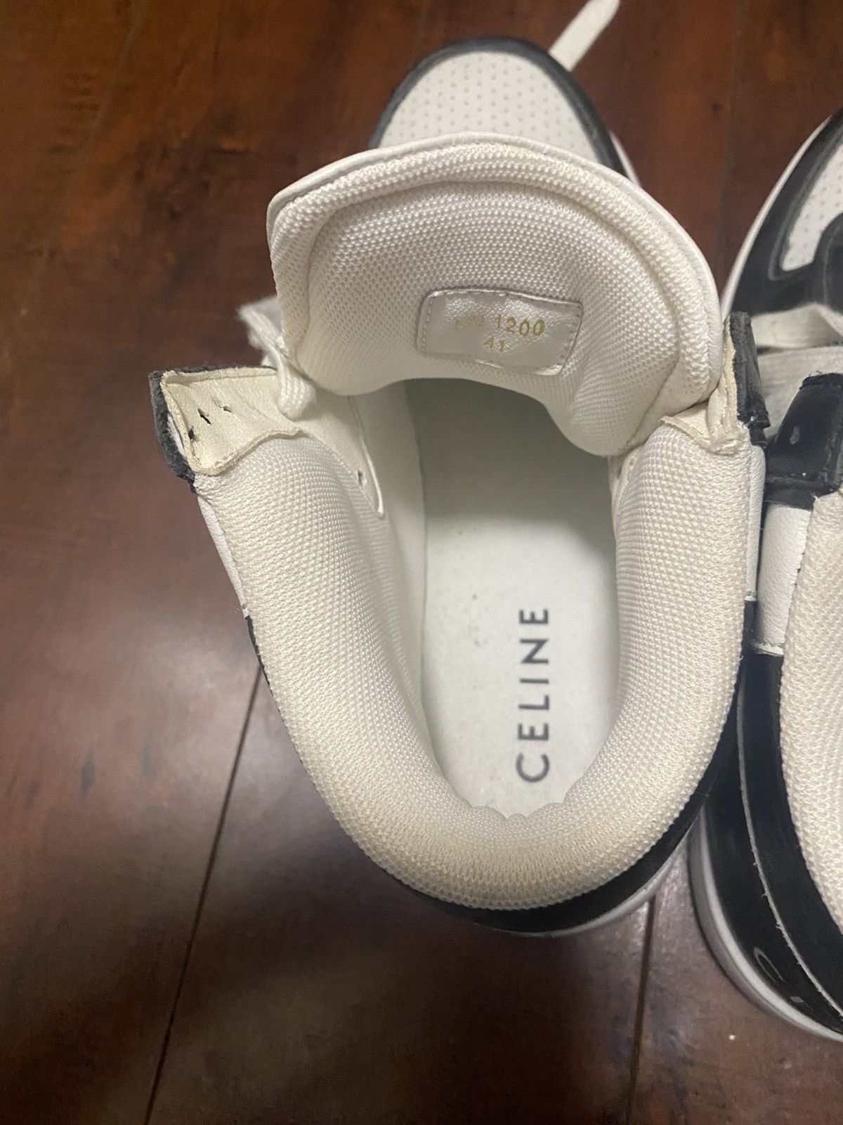 Celine Celine CT-01 “Z” Trainer Black and White Size US 8 / EU 41 - 6 Thumbnail