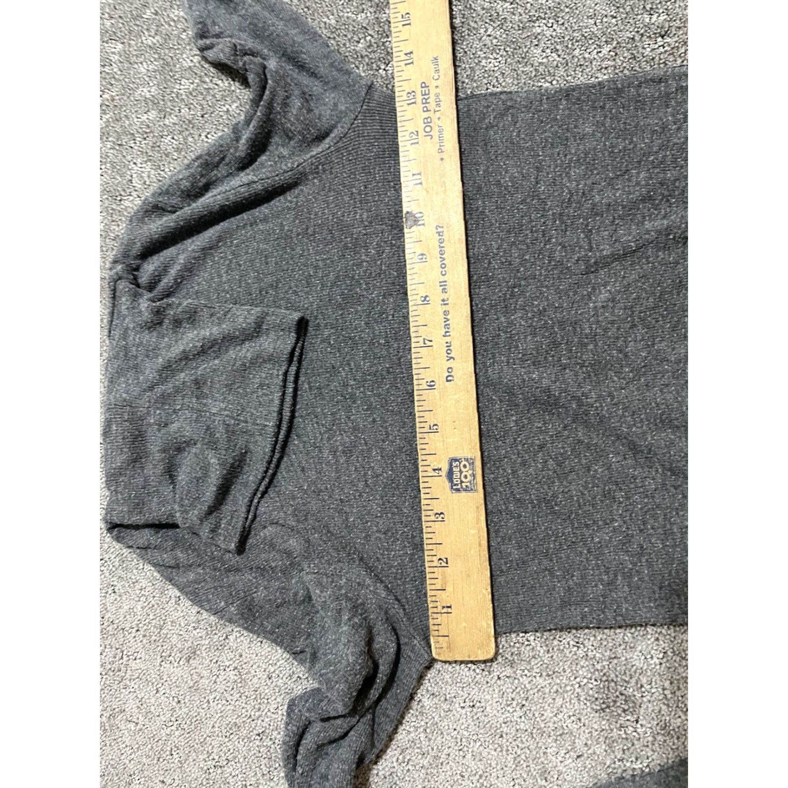 Gap GAP Women Sweater XS Gray Pullover Turtleneck Solid Lightweight Cotton Womens Size XS / US 0-2 / IT 36-38 - 4 Thumbnail