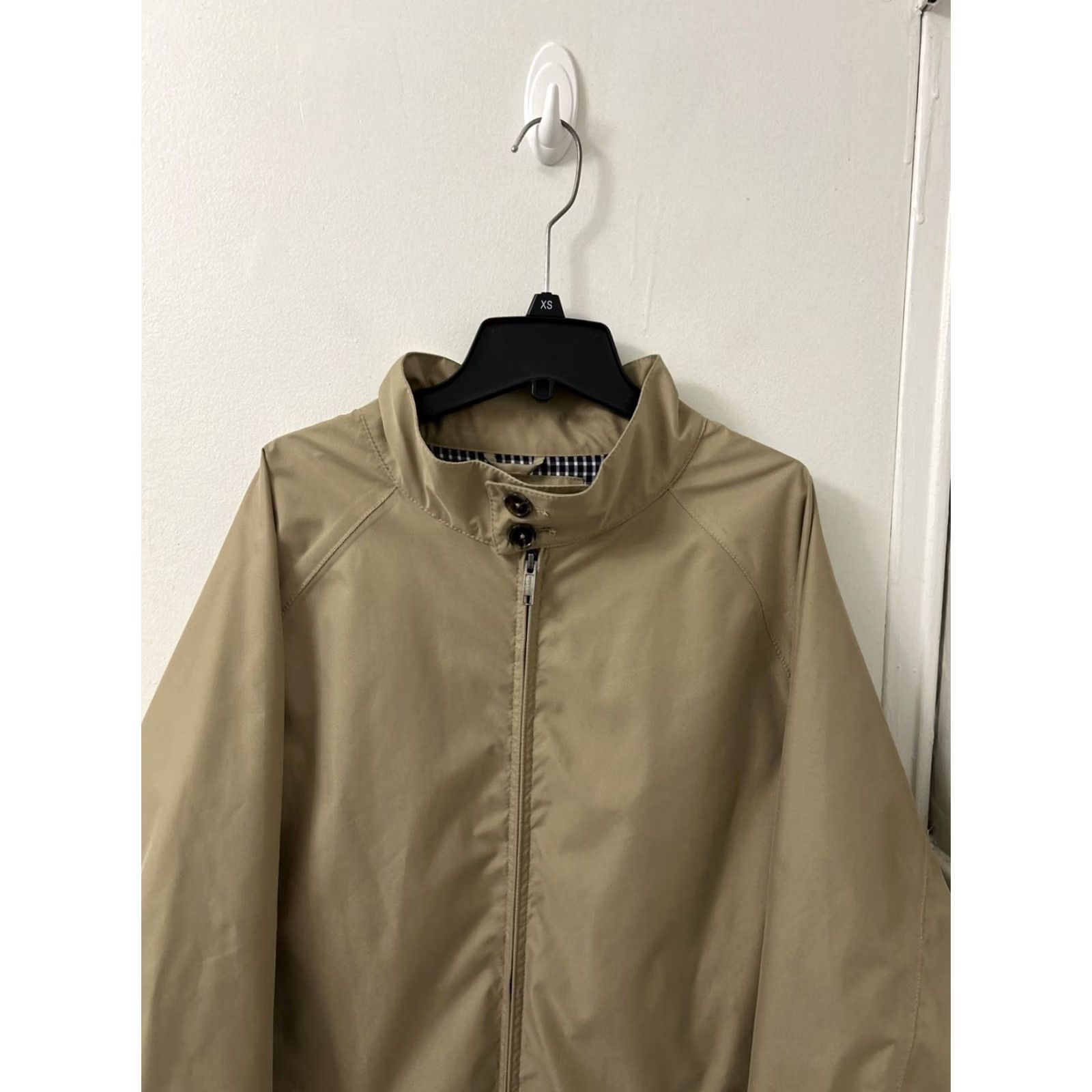 Lands' End Lands' End Jacket Bomber Coat Mens L Tan Plaid Lined Full Zip Field Barn Workwear Casual Size US L / EU 52-54 / 3 - 2 Thumbnail