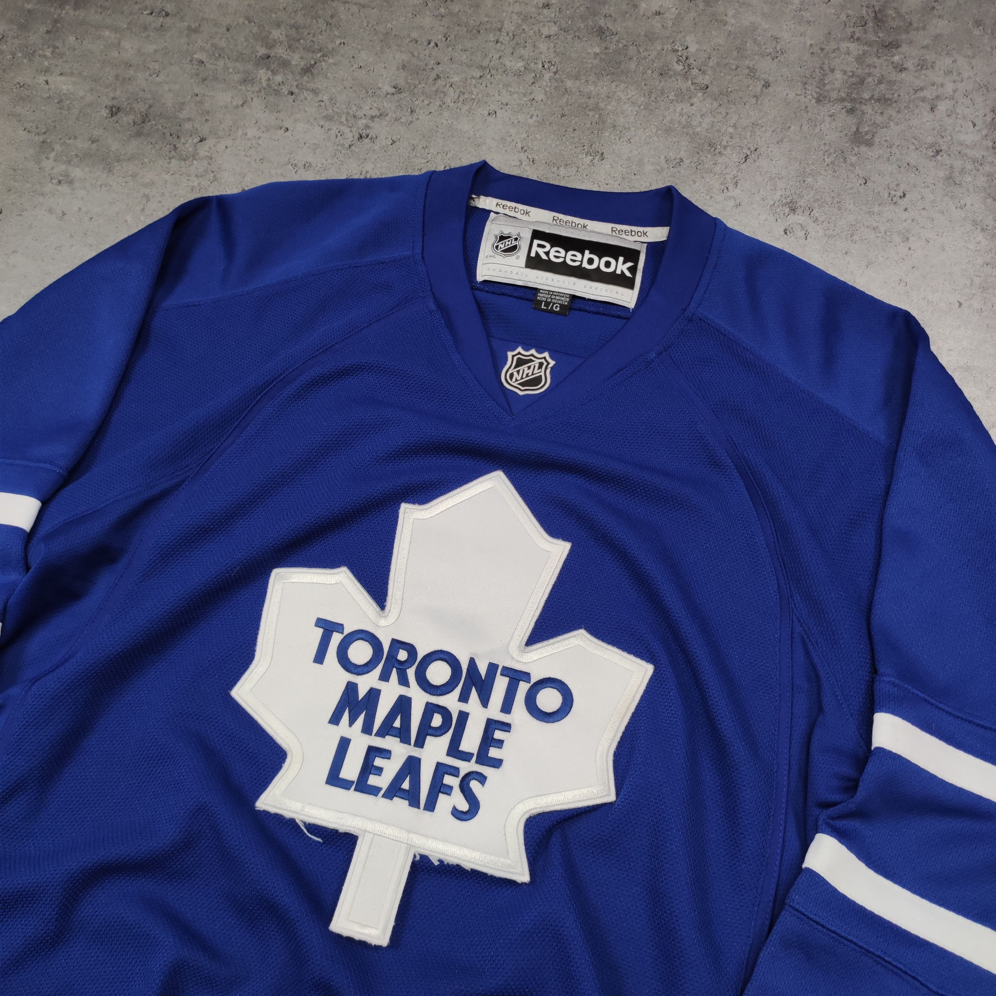 NHL × Reebok × Vintage RARE Reebok x NHL Toronto Maple Leafs Jersey Size US L / EU 52-54 / 3 - 4 Thumbnail