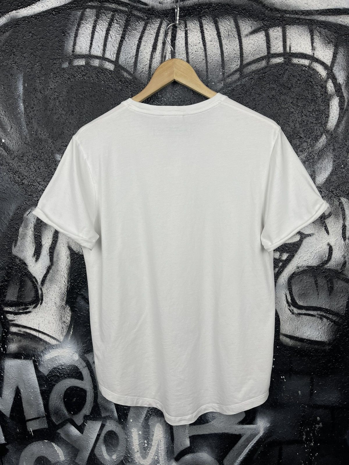 Balmain Balmain Flocked Coin White T-Shirt Men’s Size L Size US L / EU 52-54 / 3 - 7 Thumbnail