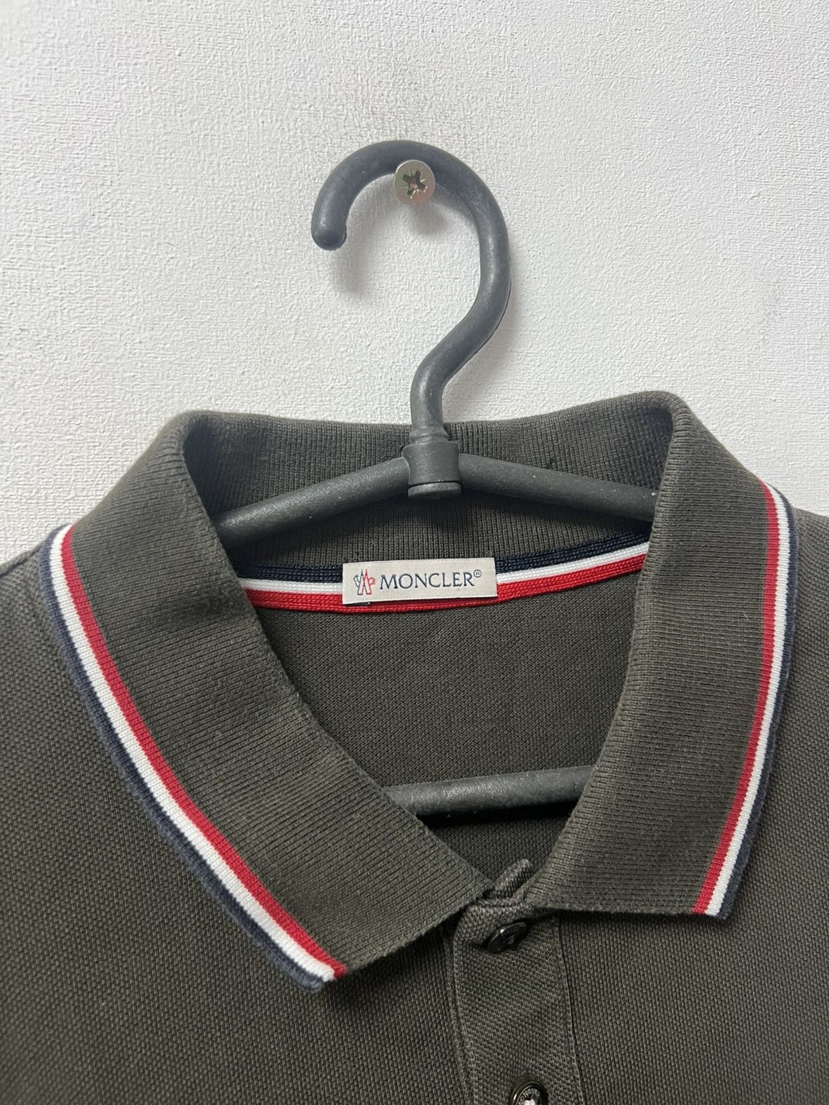 Moncler Moncler Longsleeve Shirt Green Luxury Size XXL XL Size US XXL / EU 58 / 5 - 4 Thumbnail