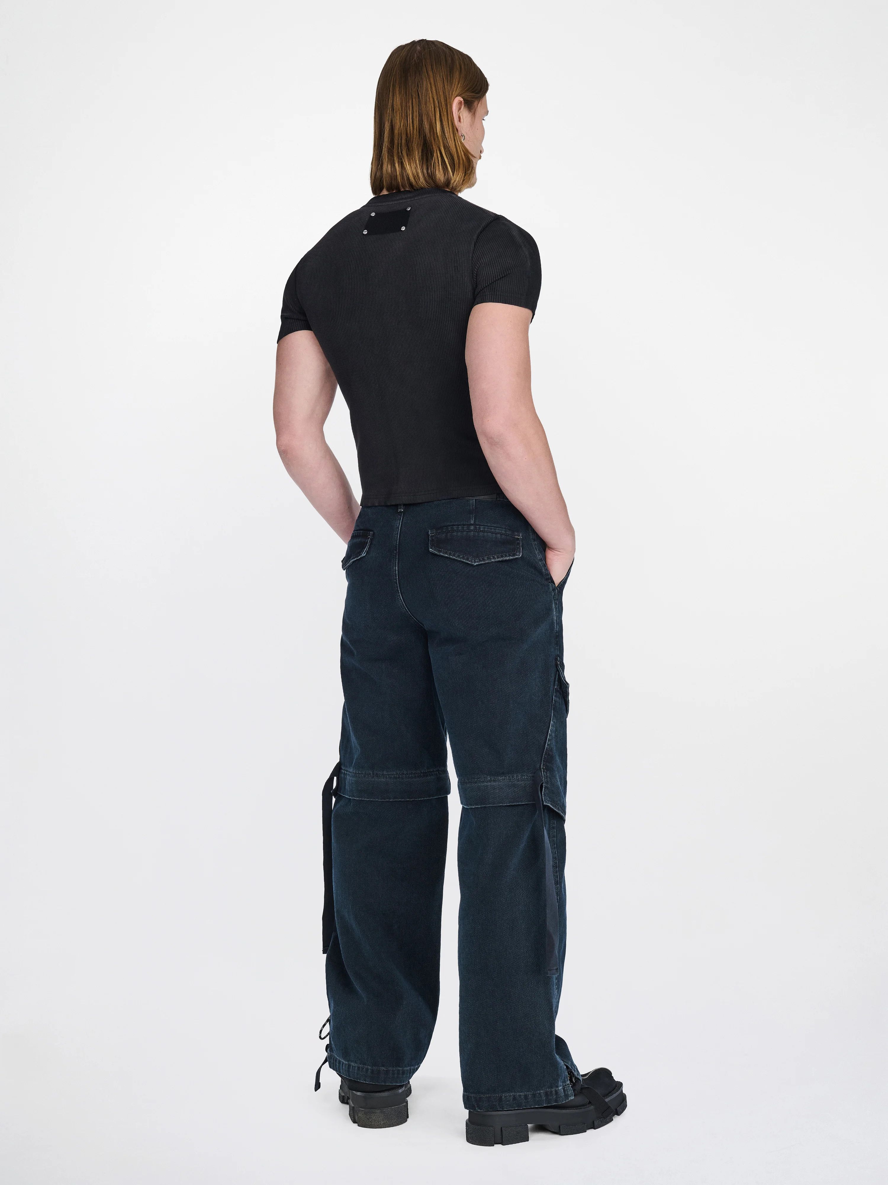 Dion Lee DION LEE Black Masc Jeans Size 25" / US 0 / IT 36 - 4 Thumbnail
