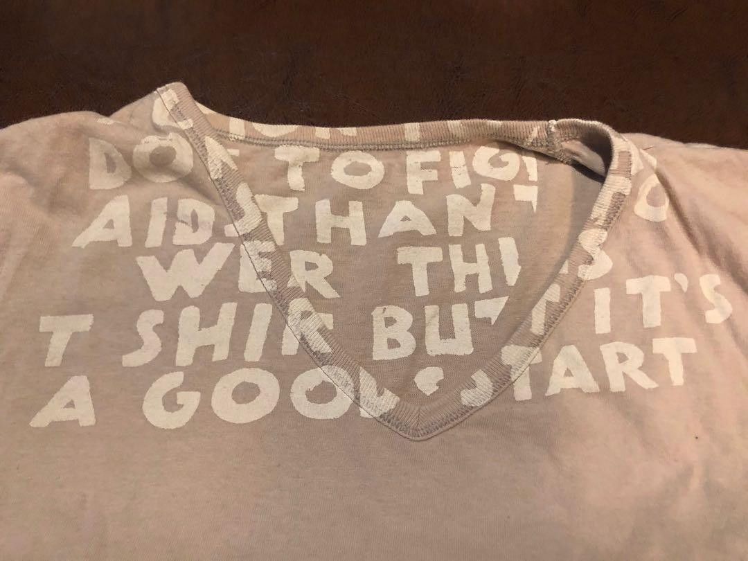 Maison Margiela Authentic Maison Margiela Aids Charity tee, Size US L / EU 52-54 / 3 - 1 Thumbnail