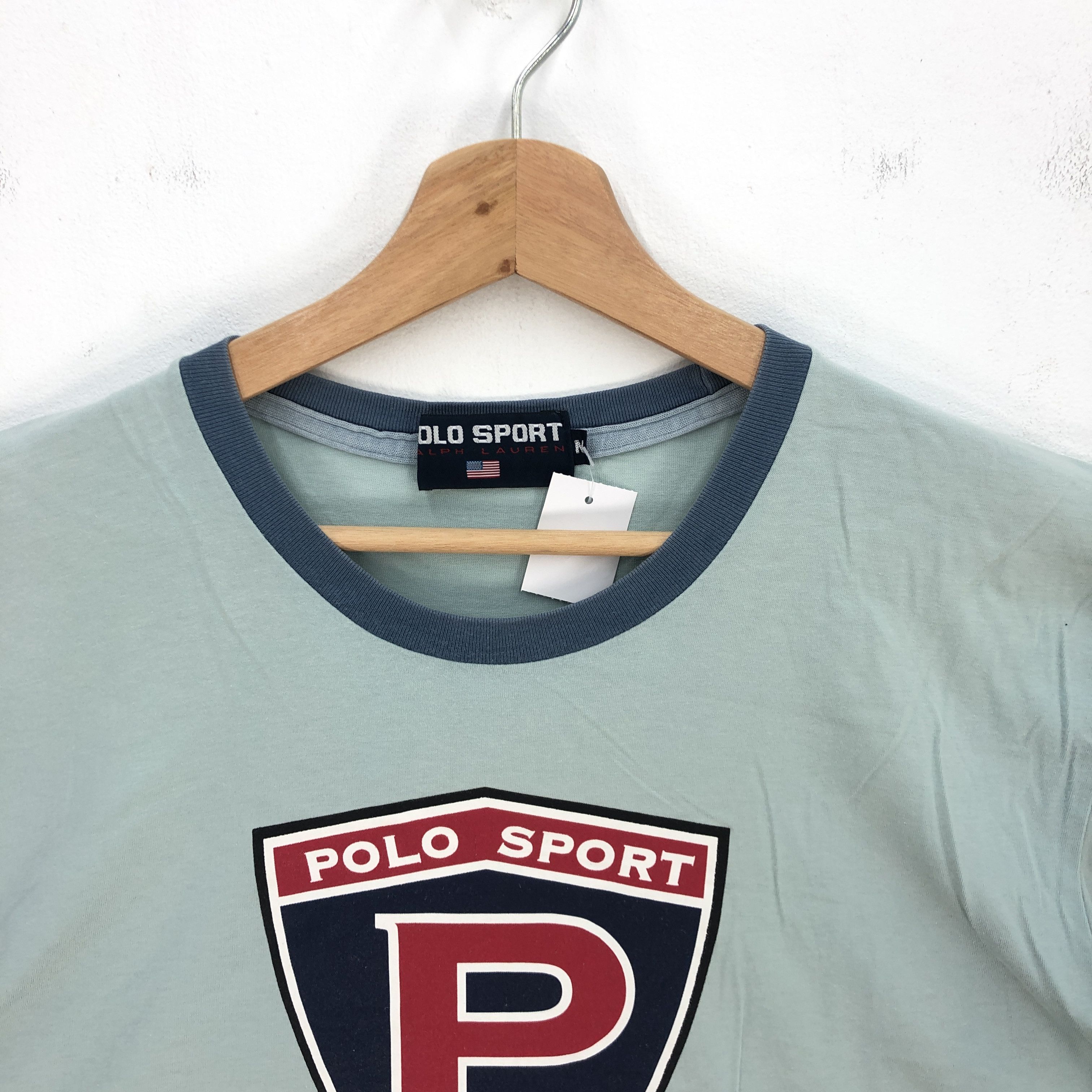 Polo Ralph Lauren Vintage Y2K Polo Sports T Shirt Polo Ralph Lauren 56789 Size US M / EU 48-50 / 2 - 2 Thumbnail