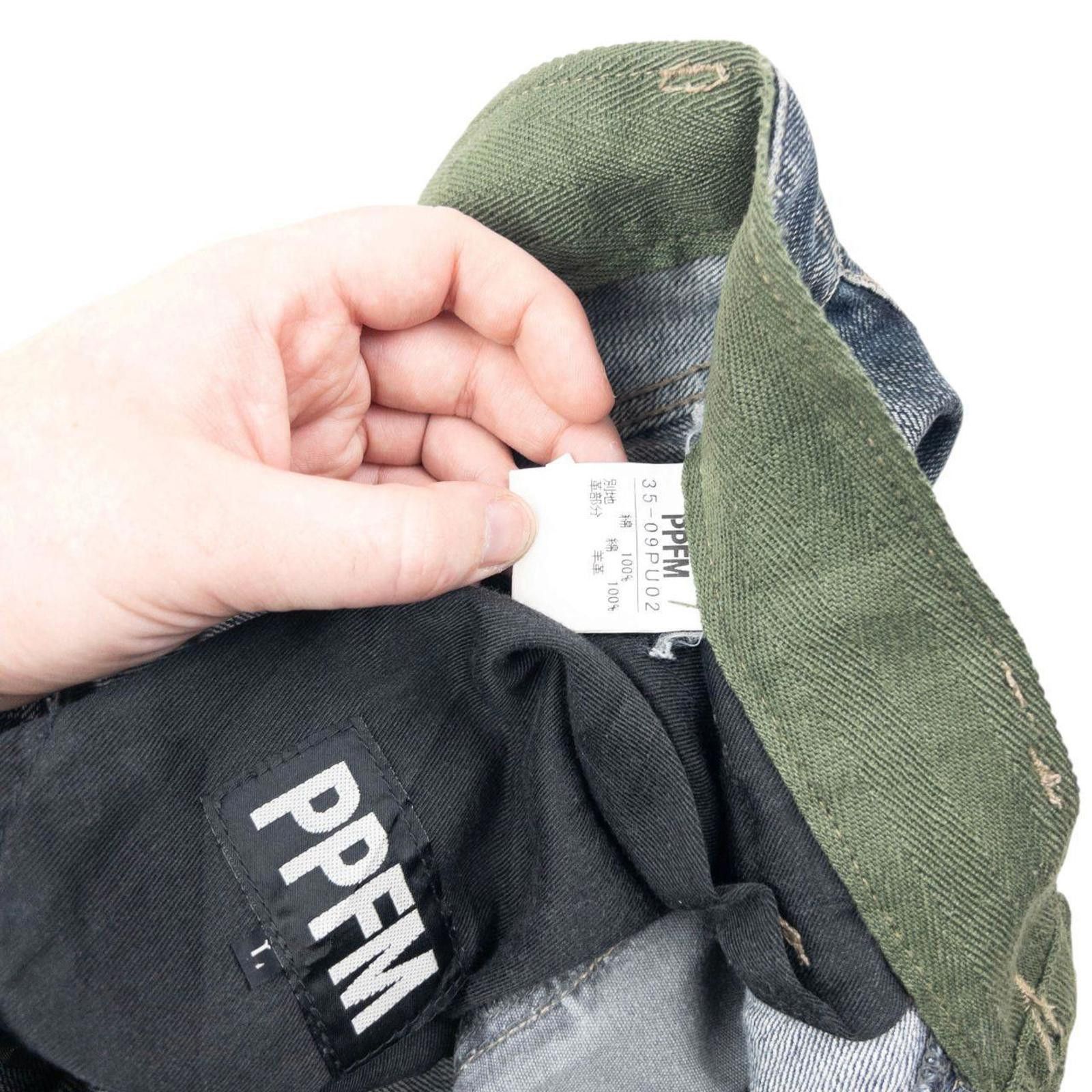 Other Vintage 2000s PPFM Multi Zip Denim Jeans Size W34 Size US 34 / EU 50 - 8 Thumbnail