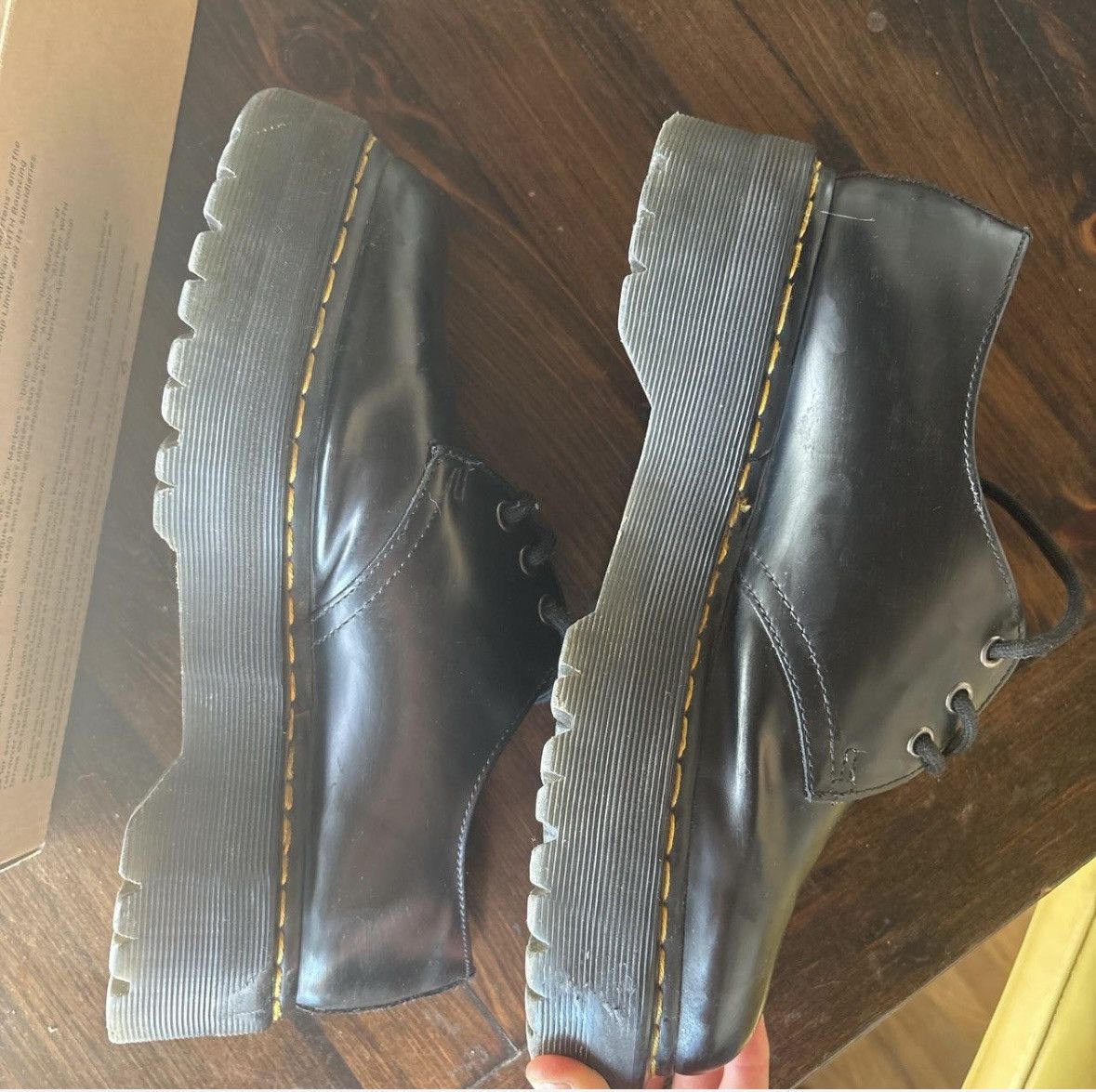 Dr. Martens Dr. Martens 1461 platform oxfords Size US 9 / EU 42 - 4 Thumbnail