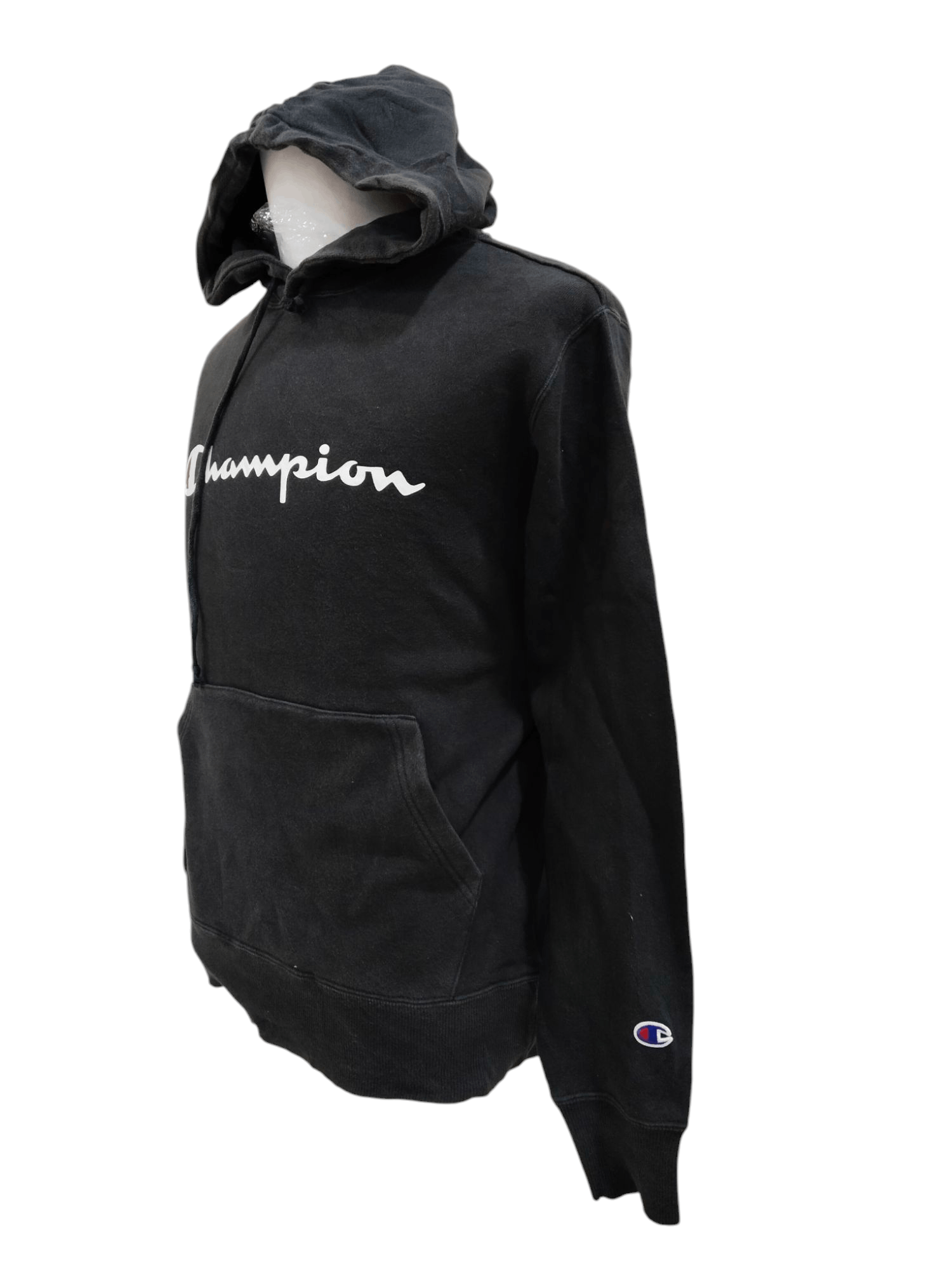 Champion × Vintage Vintage Champion Big Logo Hoodie Sweatshirt Size US L / EU 52-54 / 3 - 2 Thumbnail
