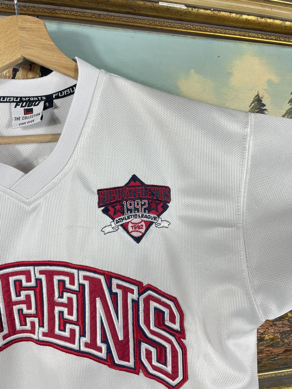 Fubu × Vintage White Retro 00s Fubu T shirt Tee Jersey Skate Baggy Loose Size US M / EU 48-50 / 2 - 6 Thumbnail