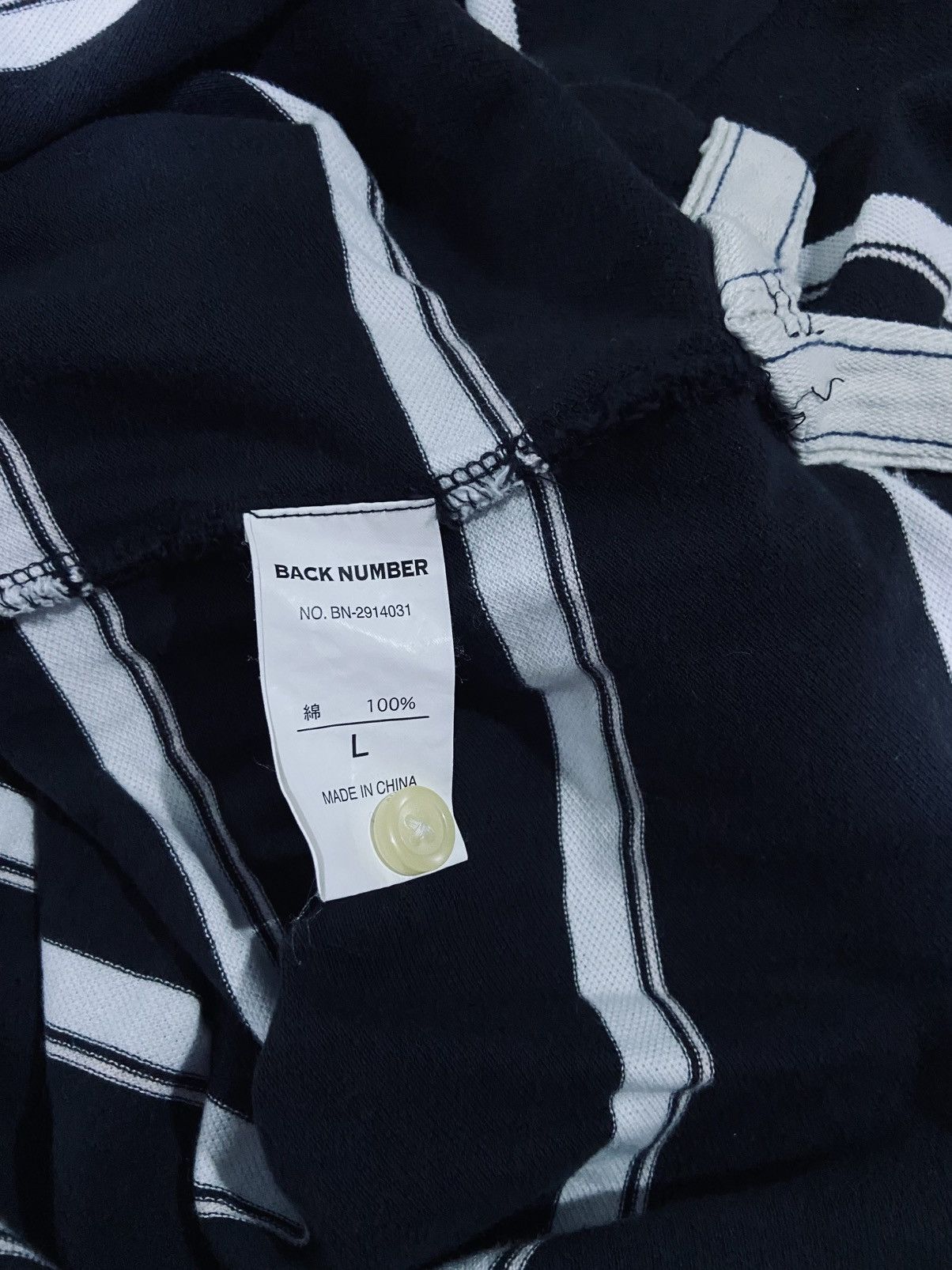 Japanese Brand Baca Number Polo Tee Size US M / EU 48-50 / 2 - 6 Thumbnail